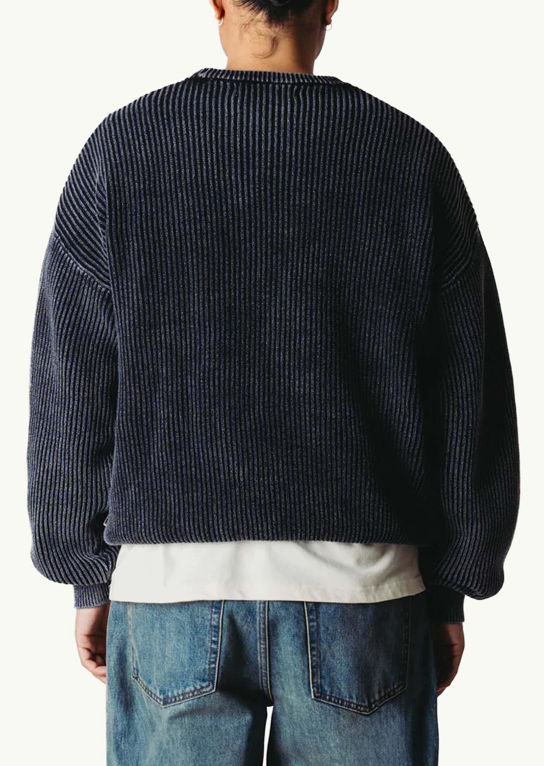 Woodbird Men's Sake Washed Crew Sweater