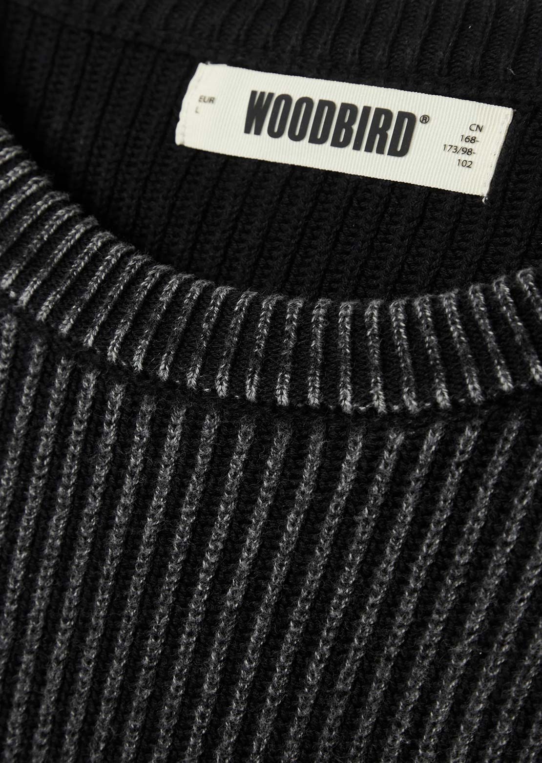 Woodbird Men's Sake Washed Crew Sweater