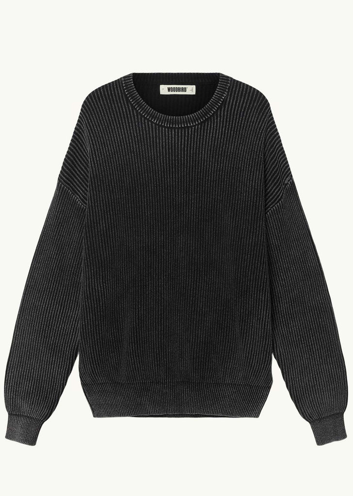 Woodbird Men's Sake Washed Crew Sweater - PRFO Sports
