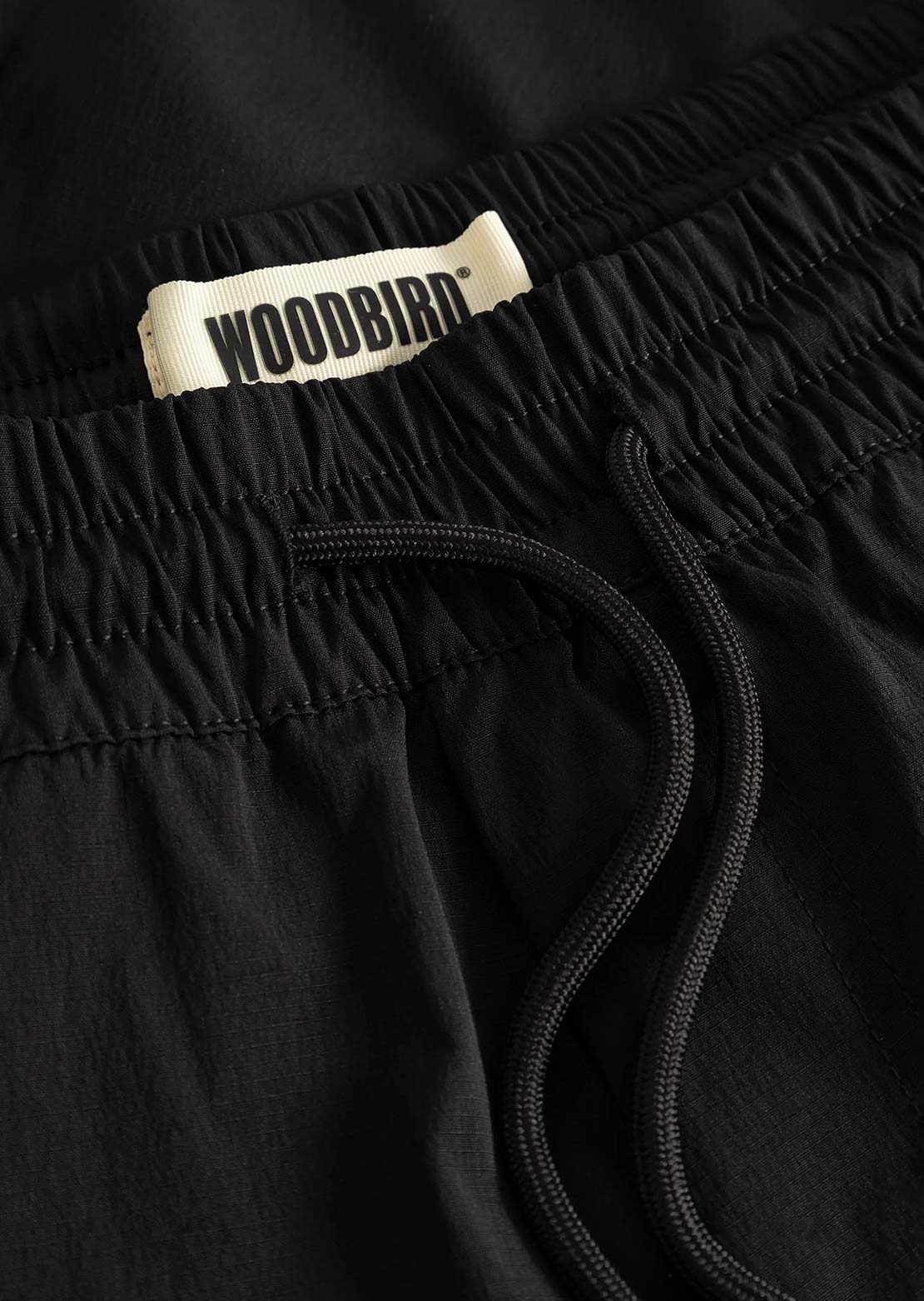 Woodbird Men's Smoul Tech Cargo Shorts Black