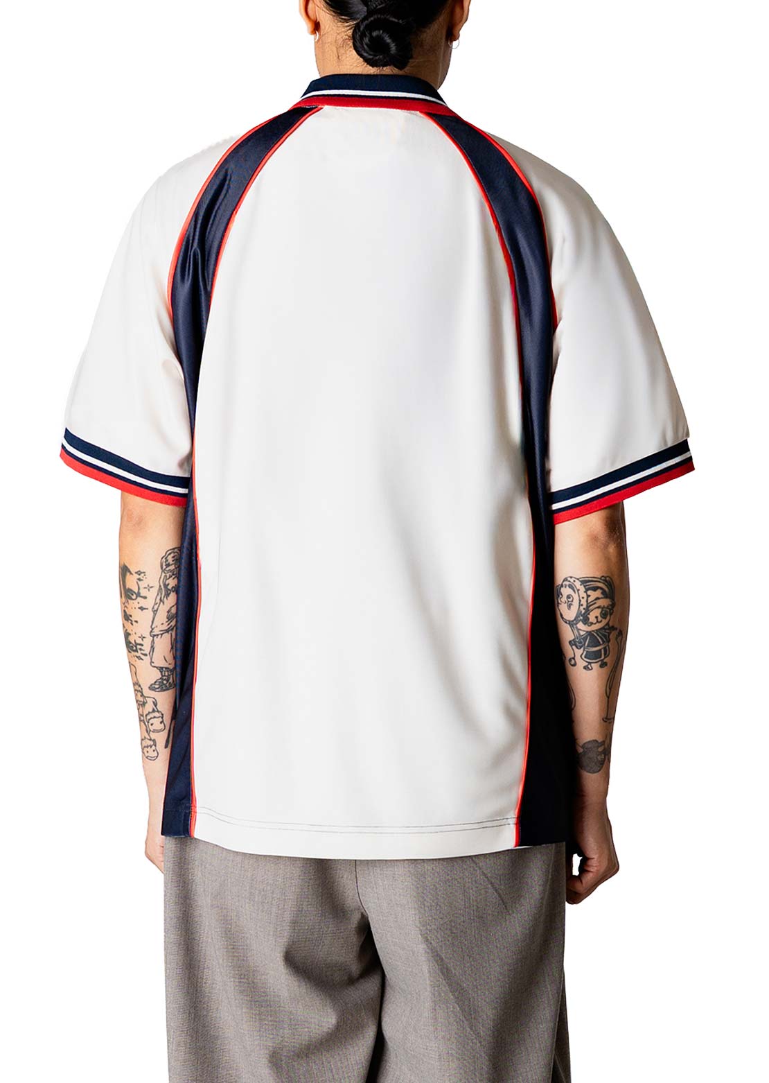 Woodbird Men's Taka Sports Polo Off White
