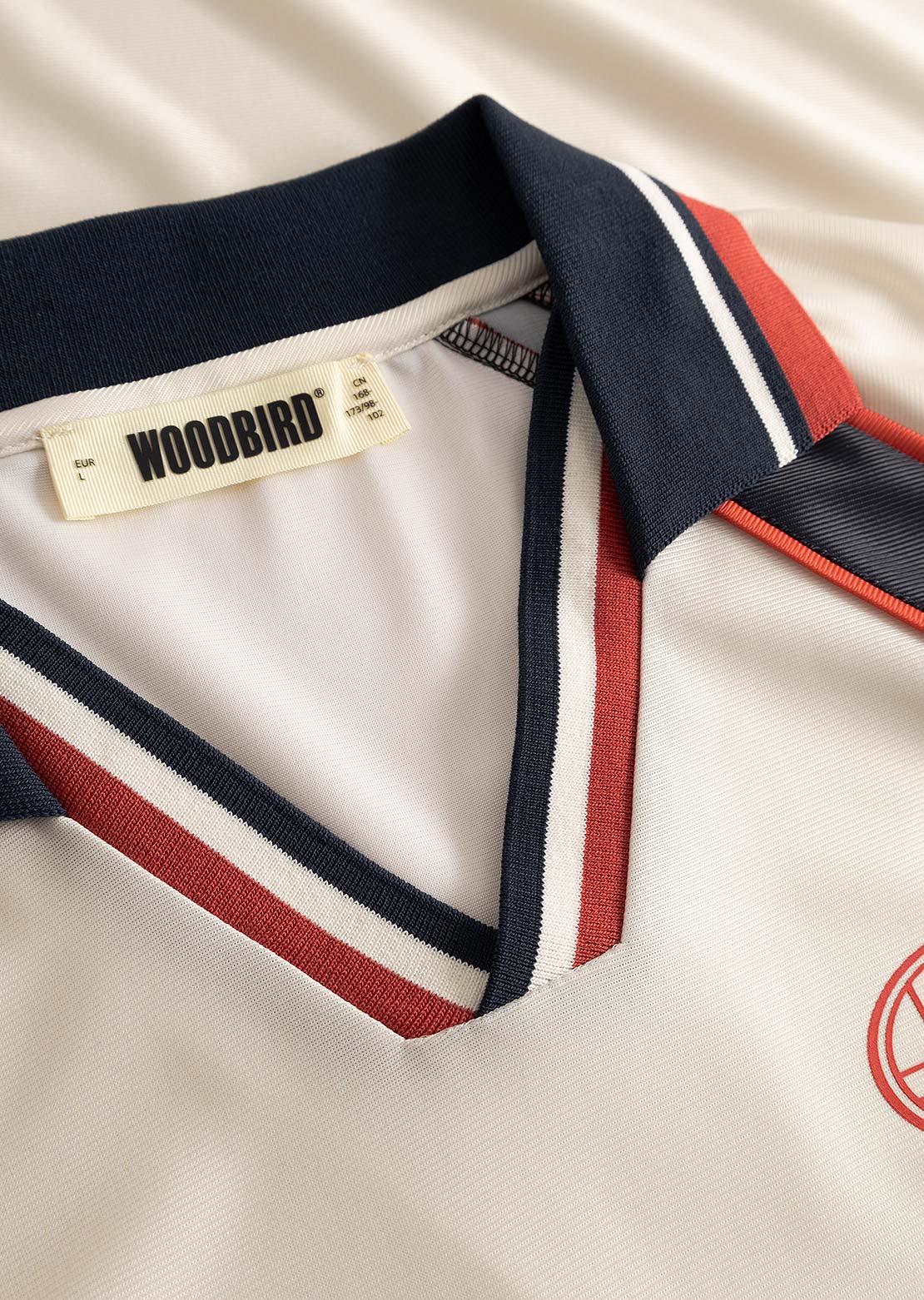 Woodbird Men's Taka Sports Polo Off White