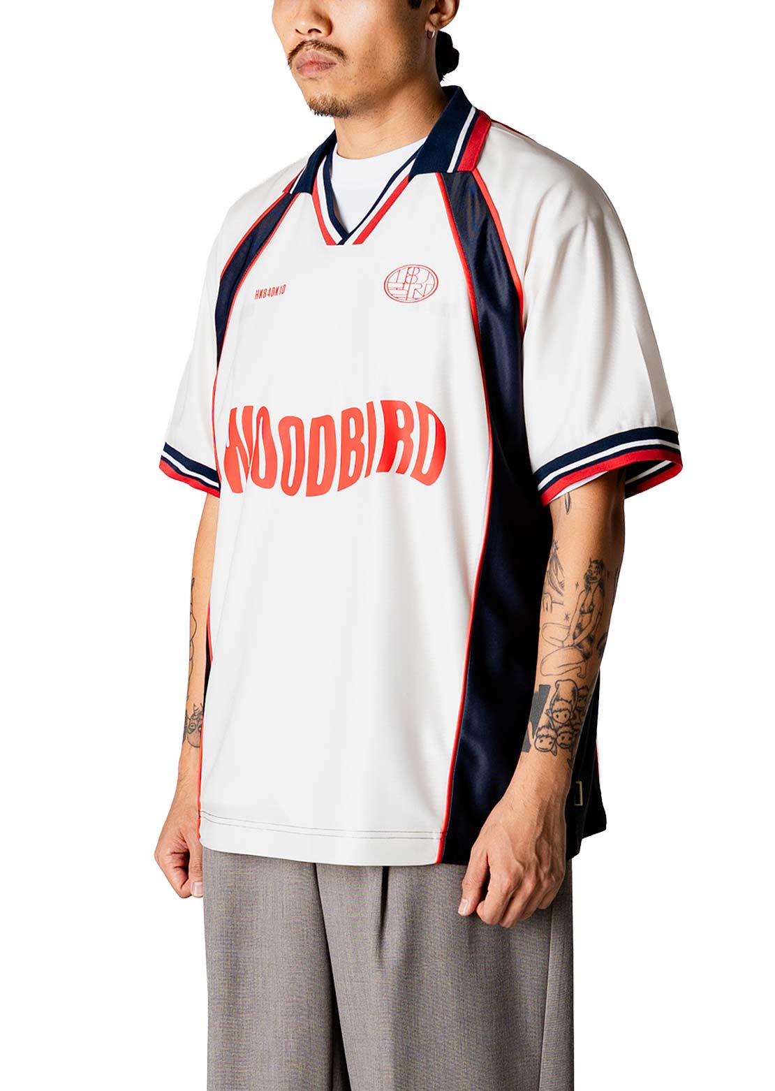 Woodbird Men's Taka Sports Polo Off White