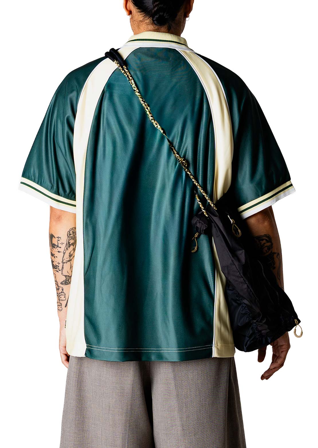 Woodbird Men's Taka Sports Polo Pine Green