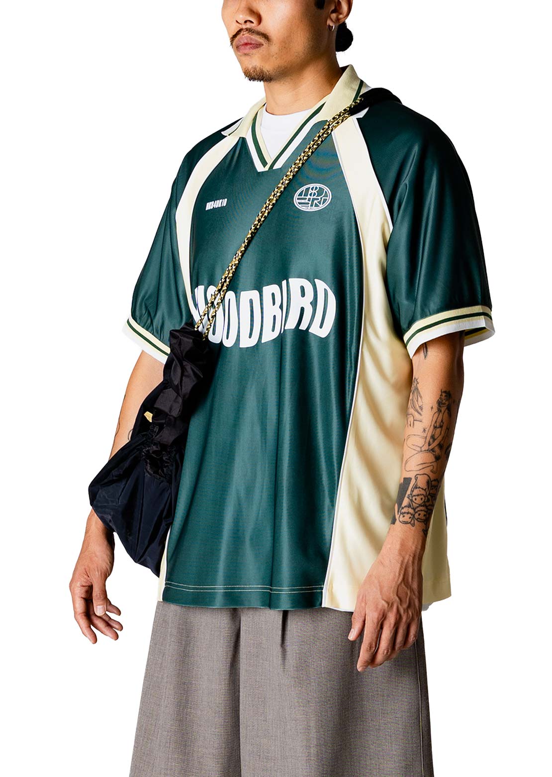 Woodbird Men's Taka Sports Polo Pine Green
