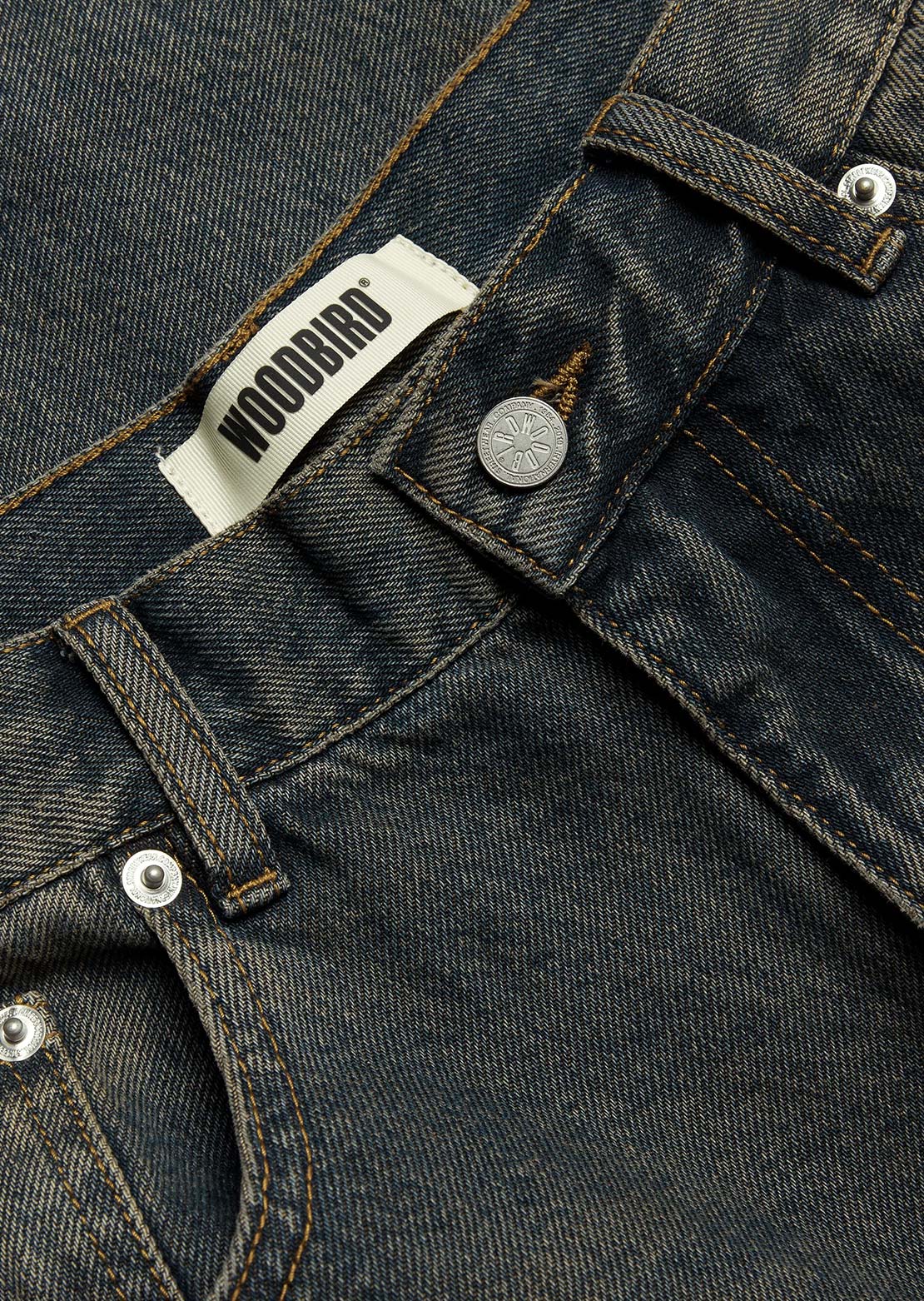 Woodbird Men's Yuto Cold Jeans Indigo Blue