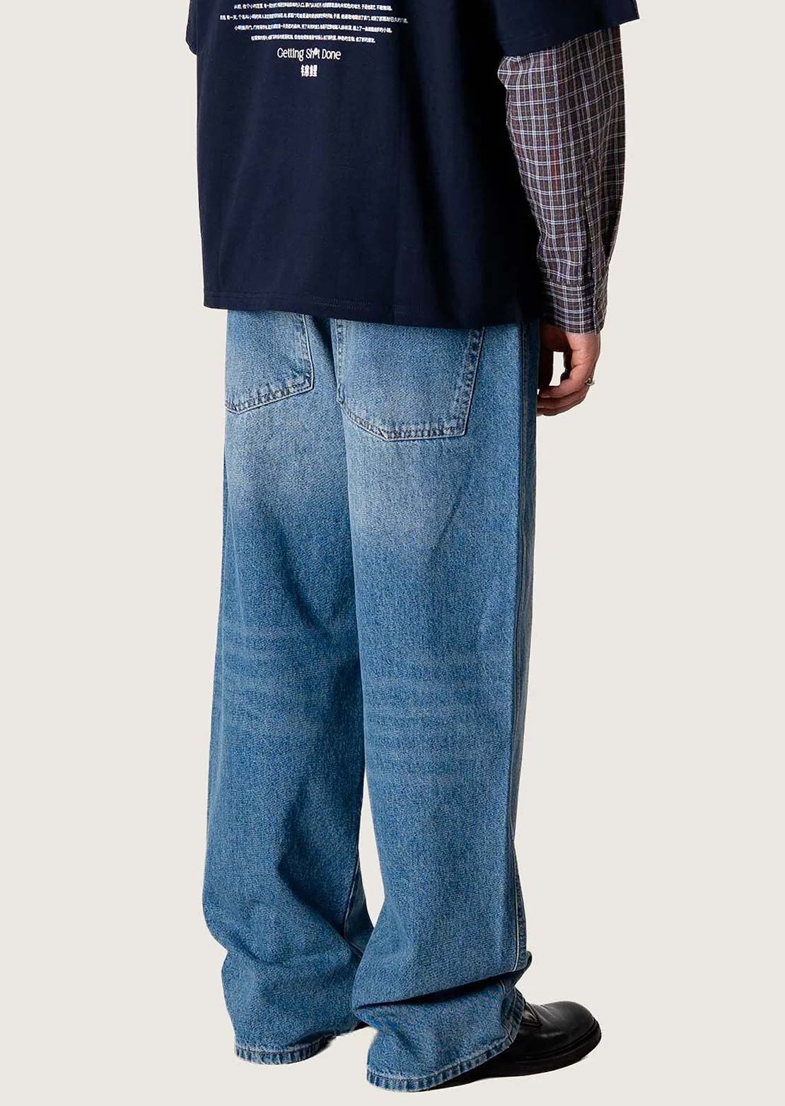 Woodbird Men's Yuto Ocean Jeans Authentic Blue