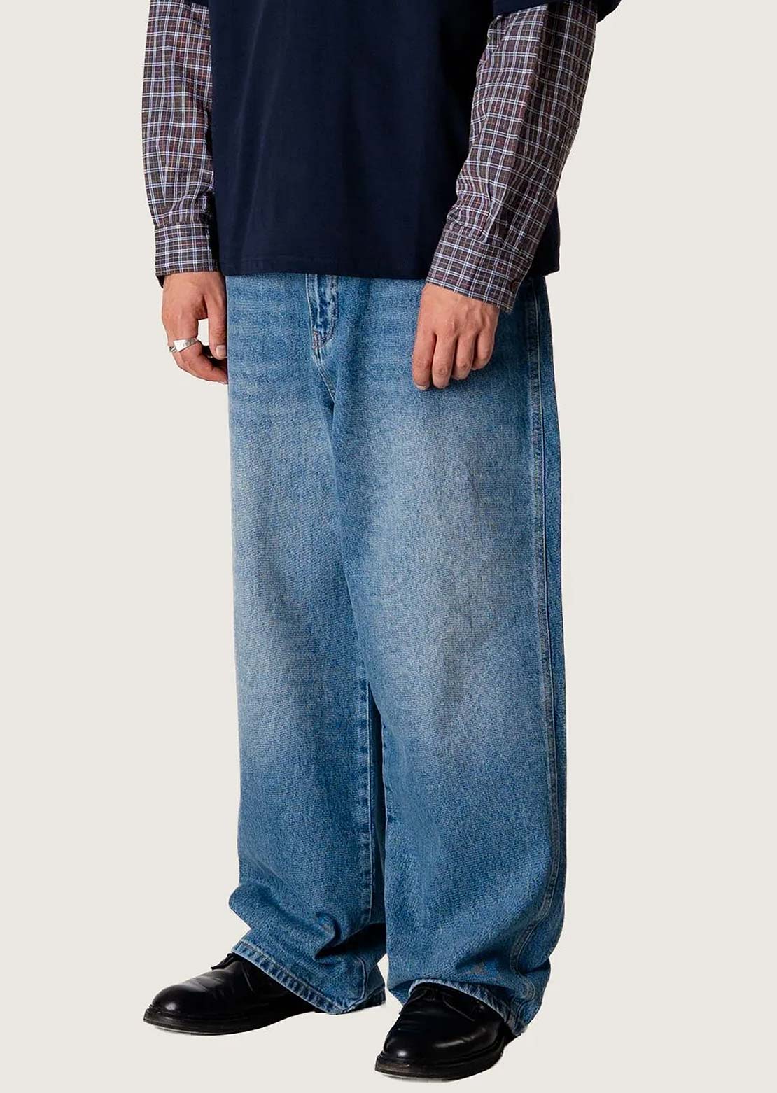 Woodbird Men's Yuto Ocean Jeans Authentic Blue
