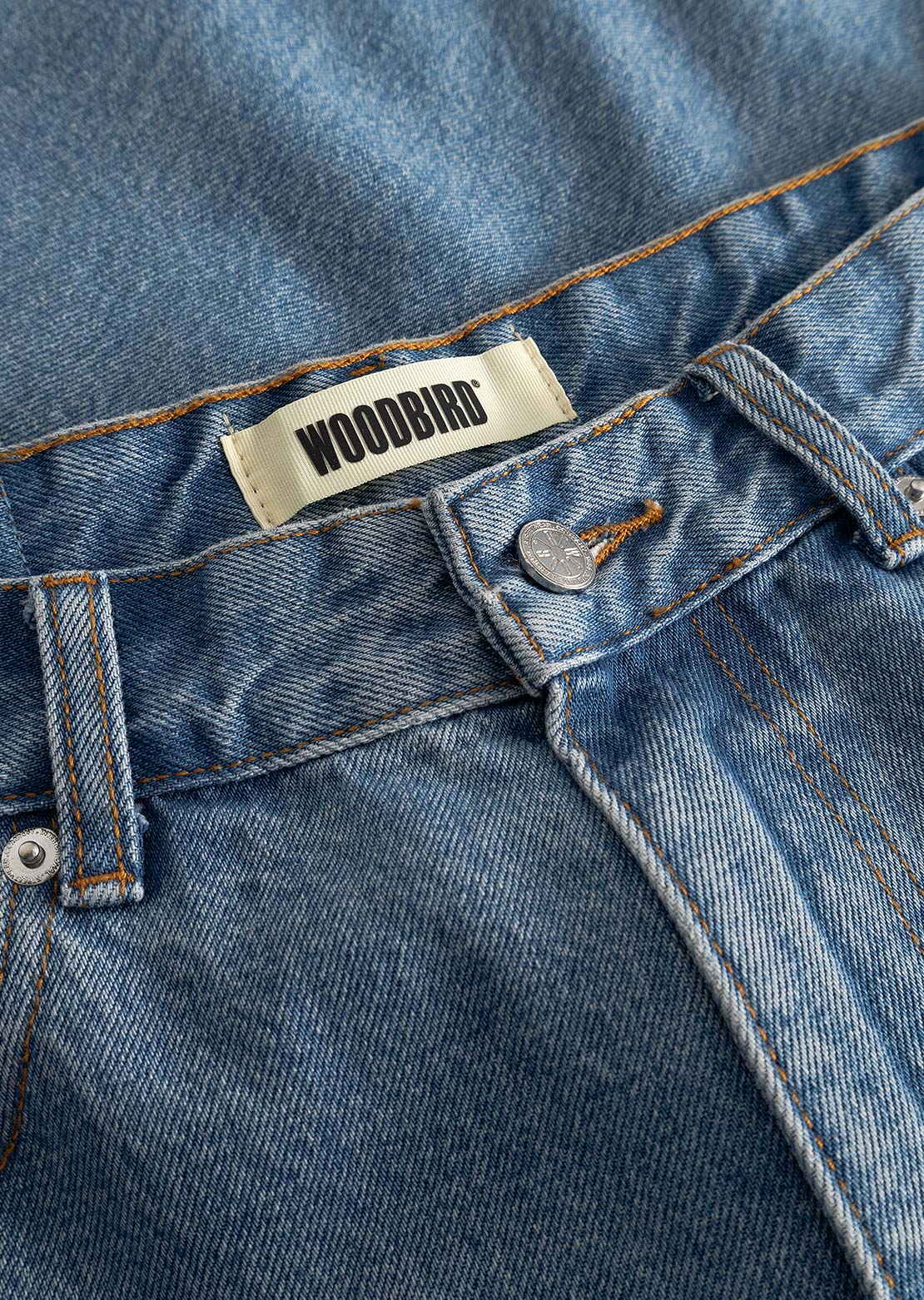 Woodbird Men's Yuto Orig Jeans Blue Washed