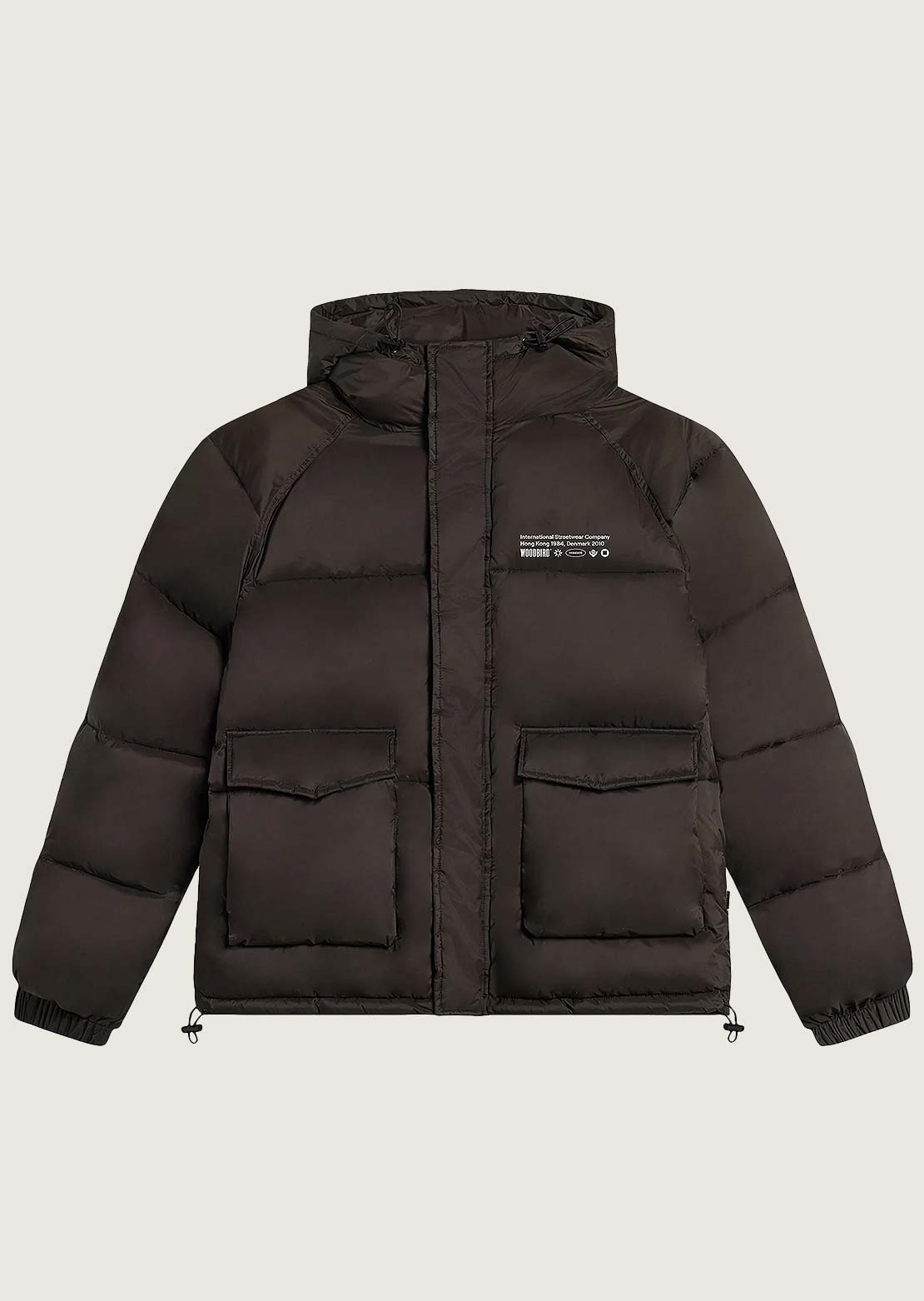 Woodbird Men's Zumo Bomber Jacket Dark Brown