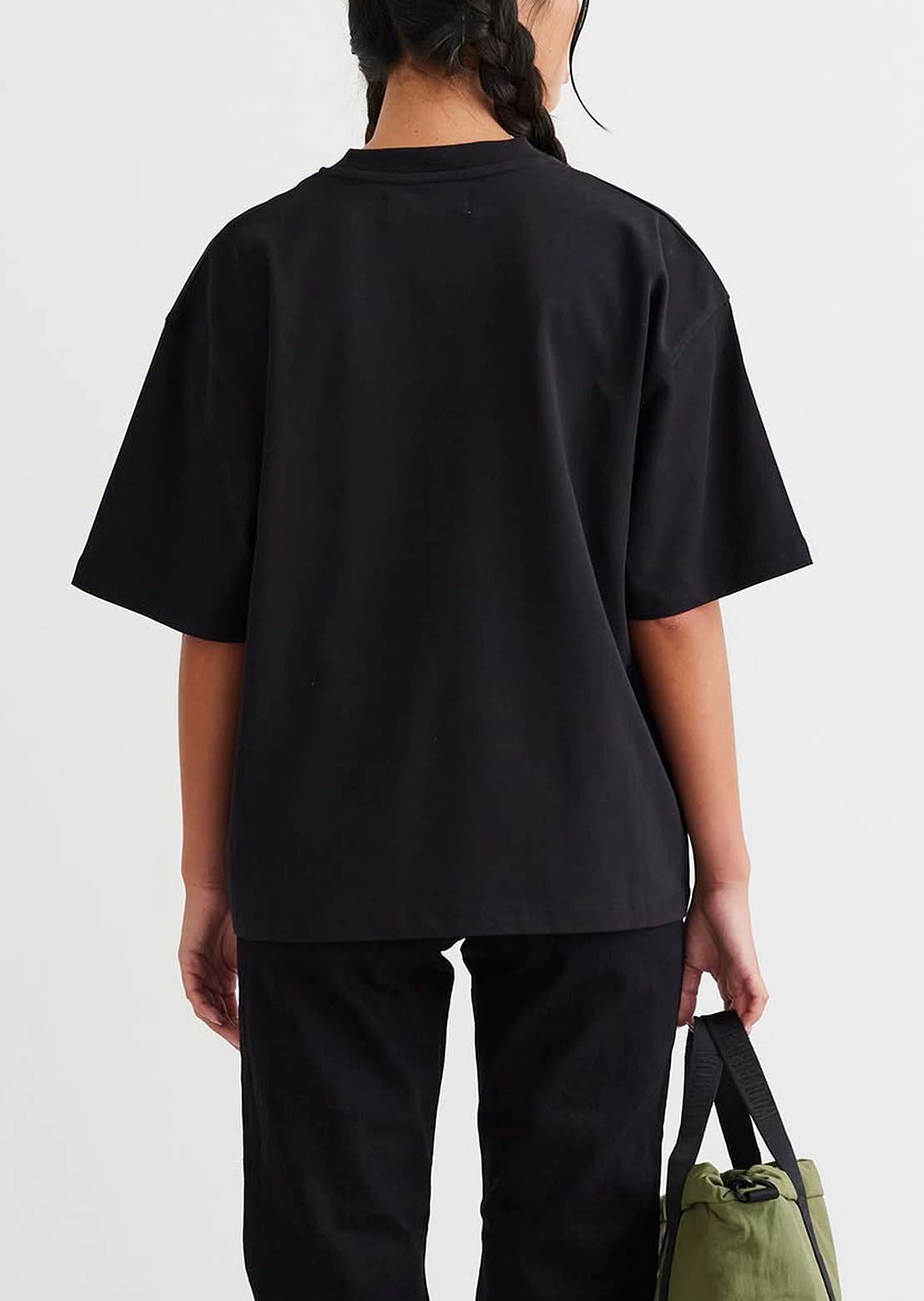 Woodbird Women's Juno Base T-Shirt Black