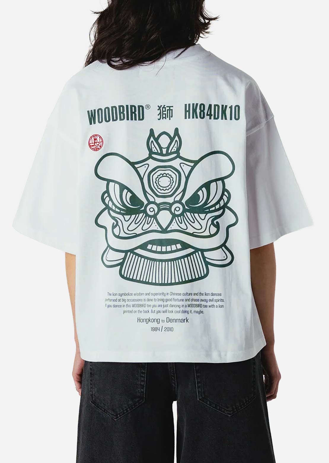 Woodbird Women's Juno Lion T-Shirt White