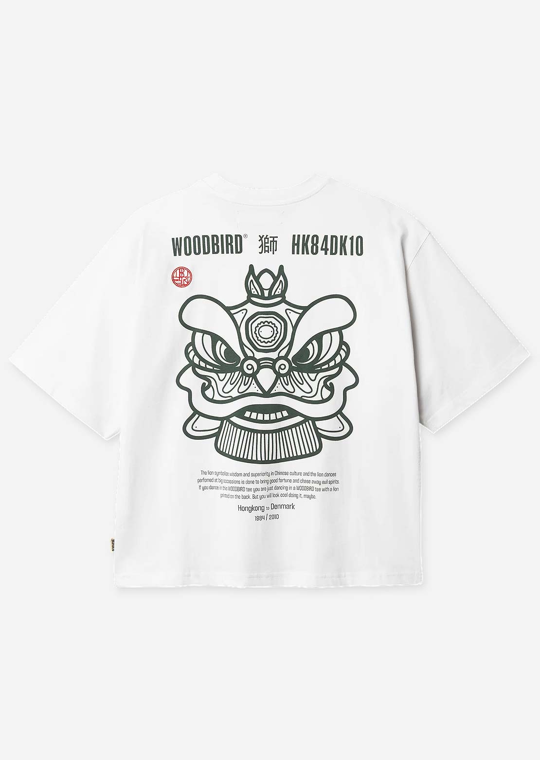 Woodbird Women's Juno Lion T-Shirt White