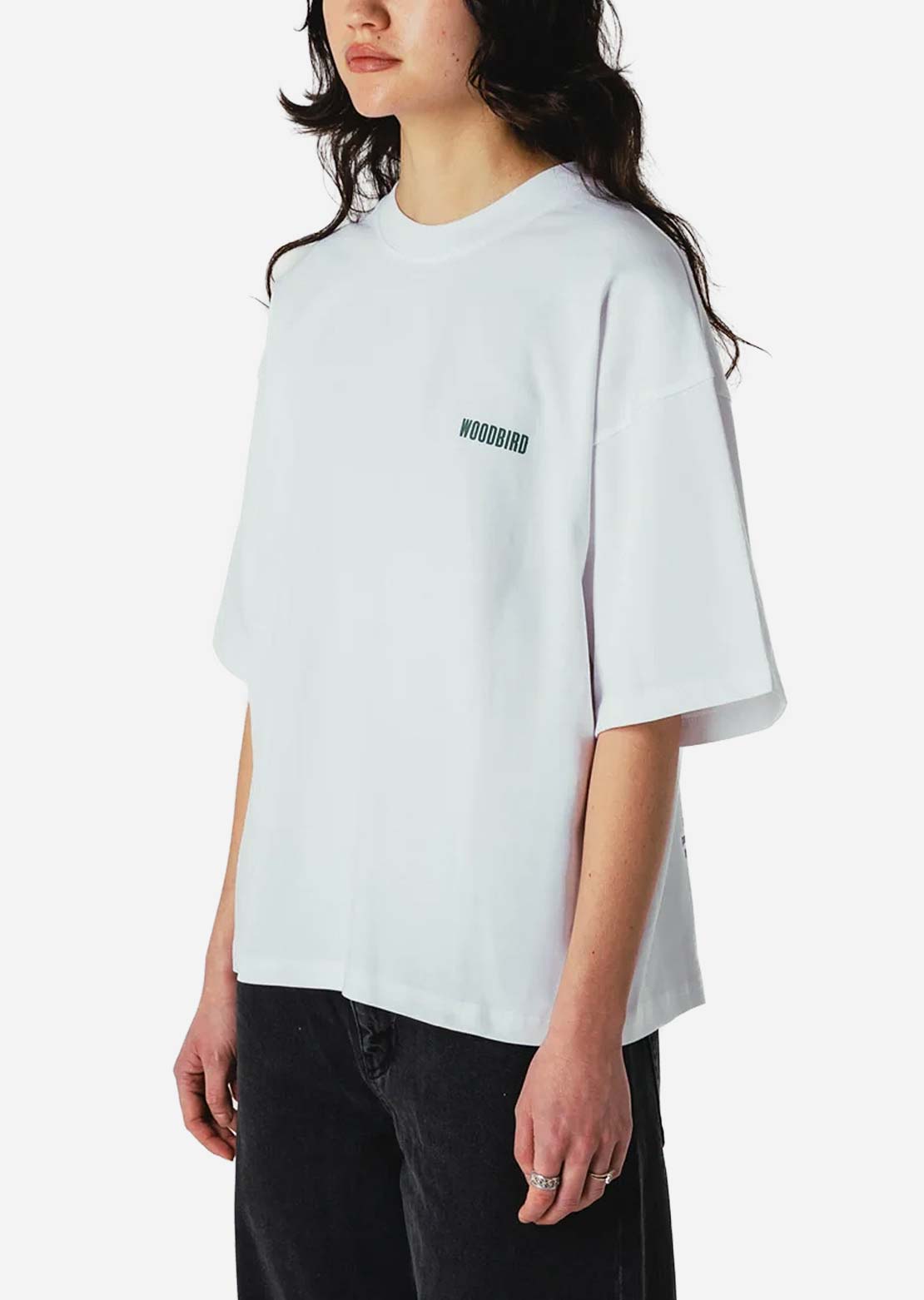 Woodbird Women's Juno Lion T-Shirt White