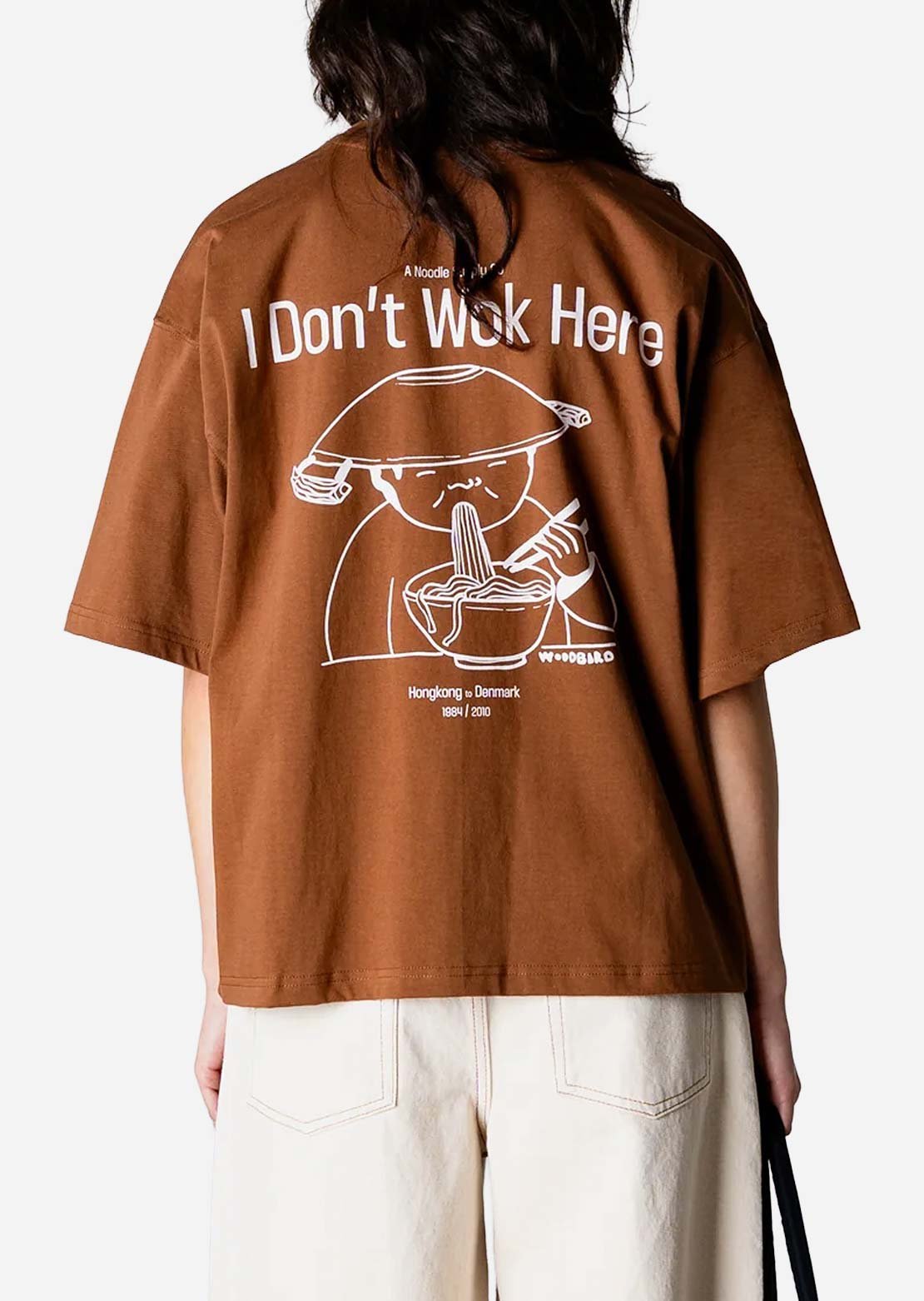 Woodbird Women's Juno Wok T-Shirt Mid Brown