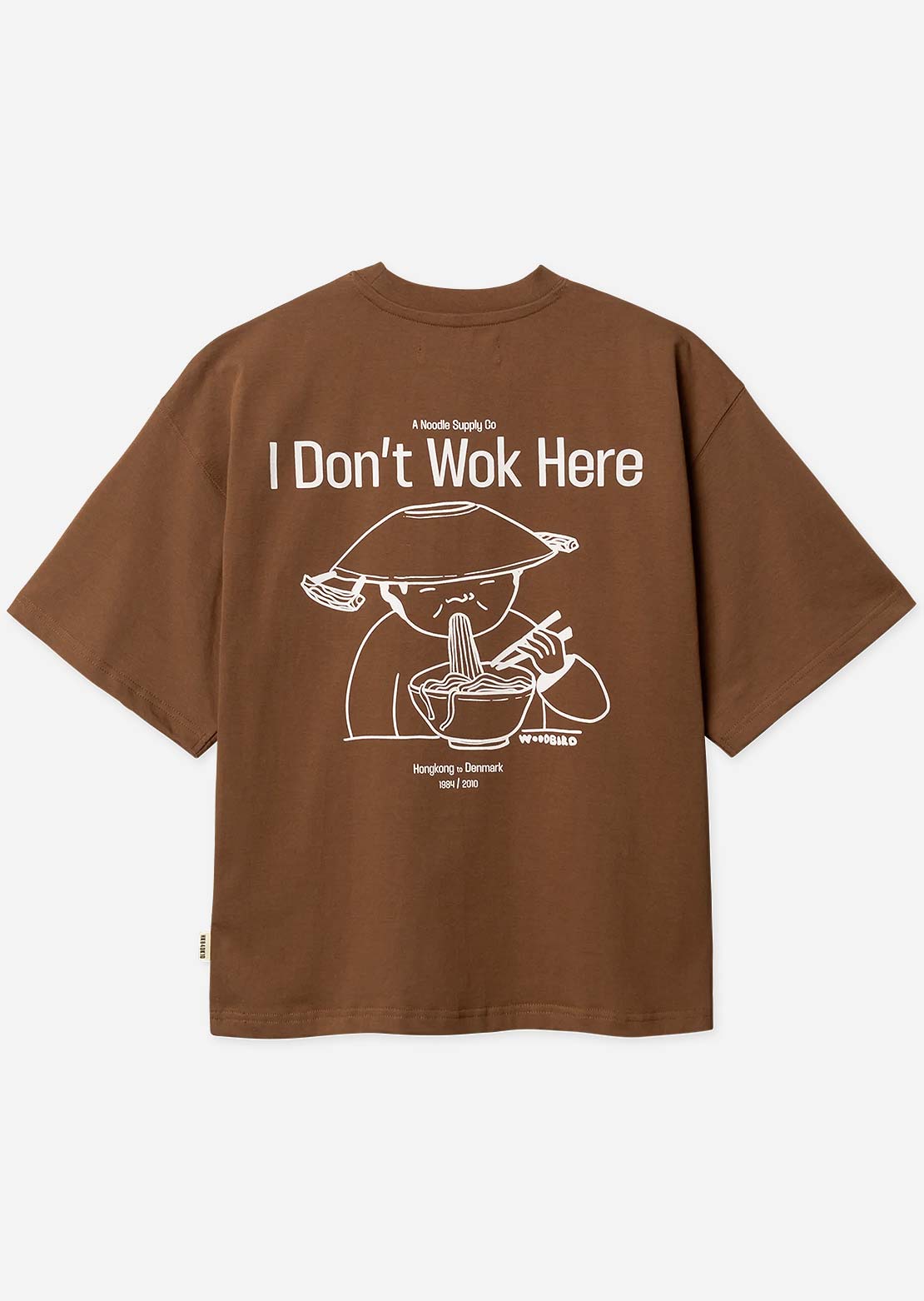 Woodbird Women's Juno Wok T-Shirt Mid Brown