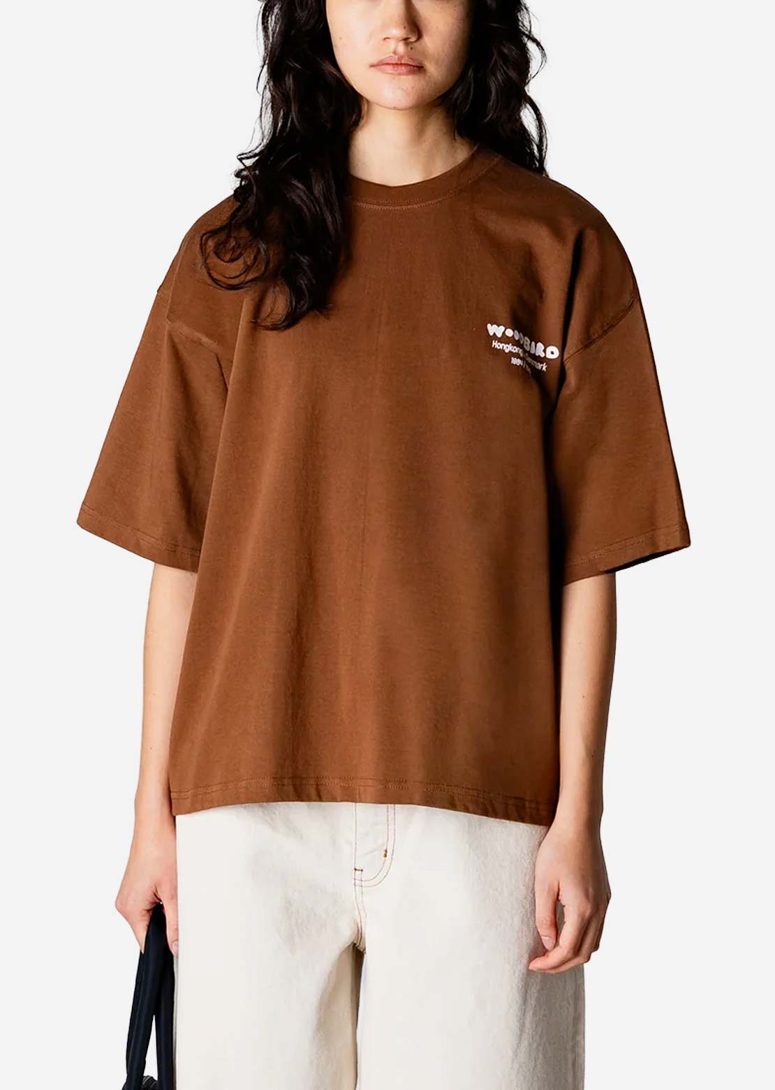Woodbird Women's Juno Wok T-Shirt Mid Brown