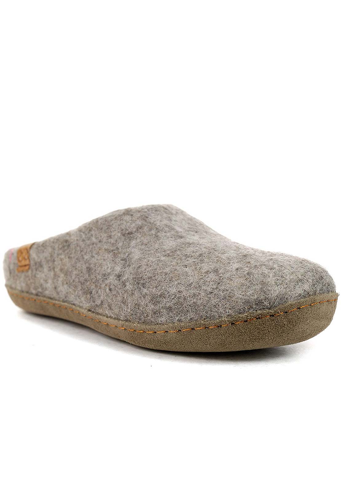 Wool by Green Unisex Makalu Suede Sole Open Heel Slippers