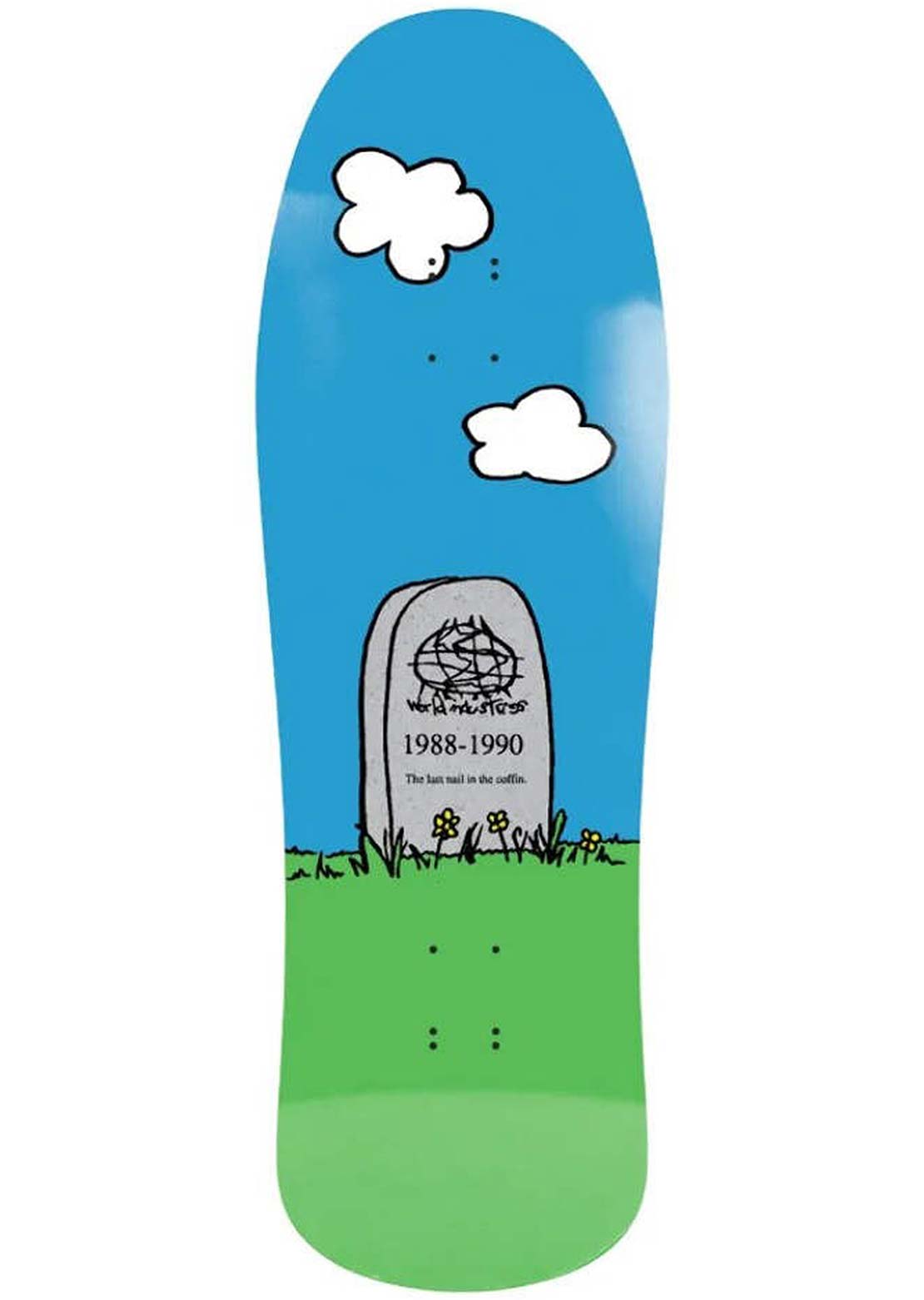 World Industries Skateboarding Is Dead Ex7 Skateboard Deck