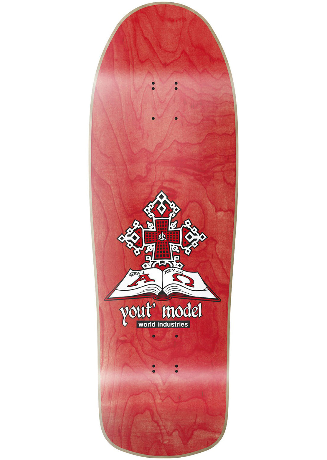 World Industries Unisex Jeff Hartsel Yout Model Skateboard Deck