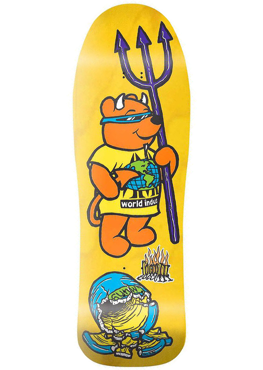 World Industries Unisex Steve Rocco III Skateboard Deck