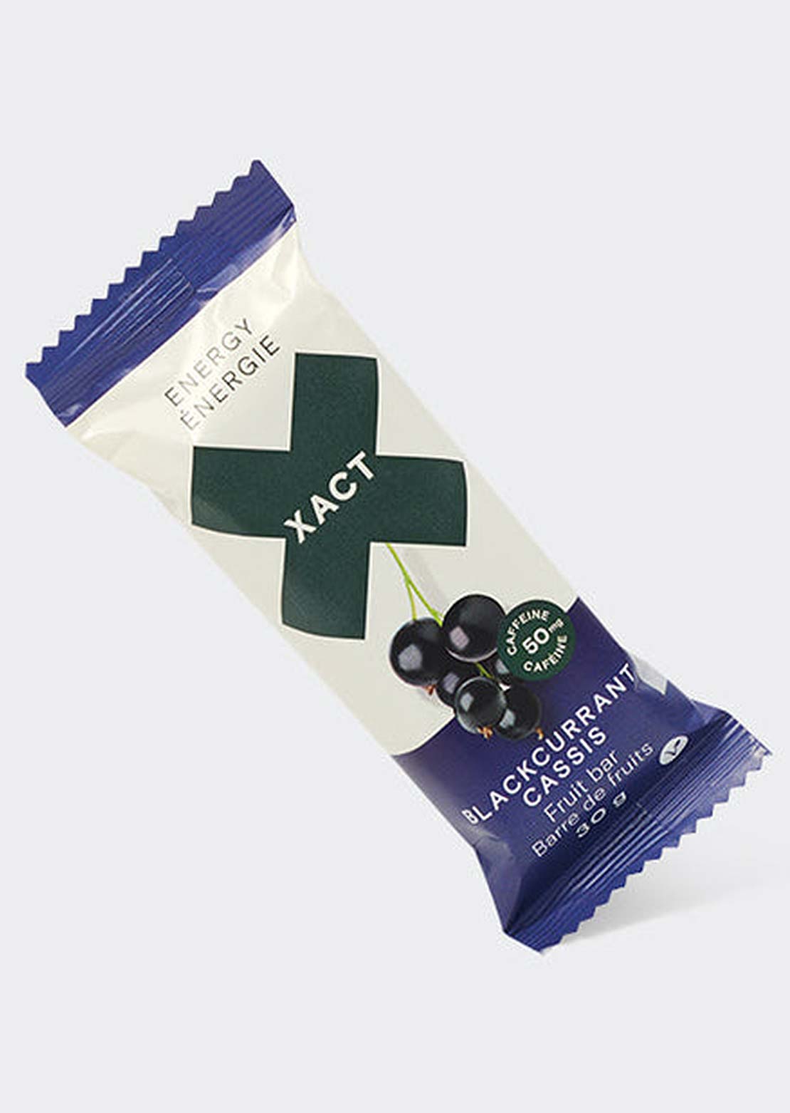 XACT Nutrition Blackcurrant Caffeinated Sodium+ Energy Bar