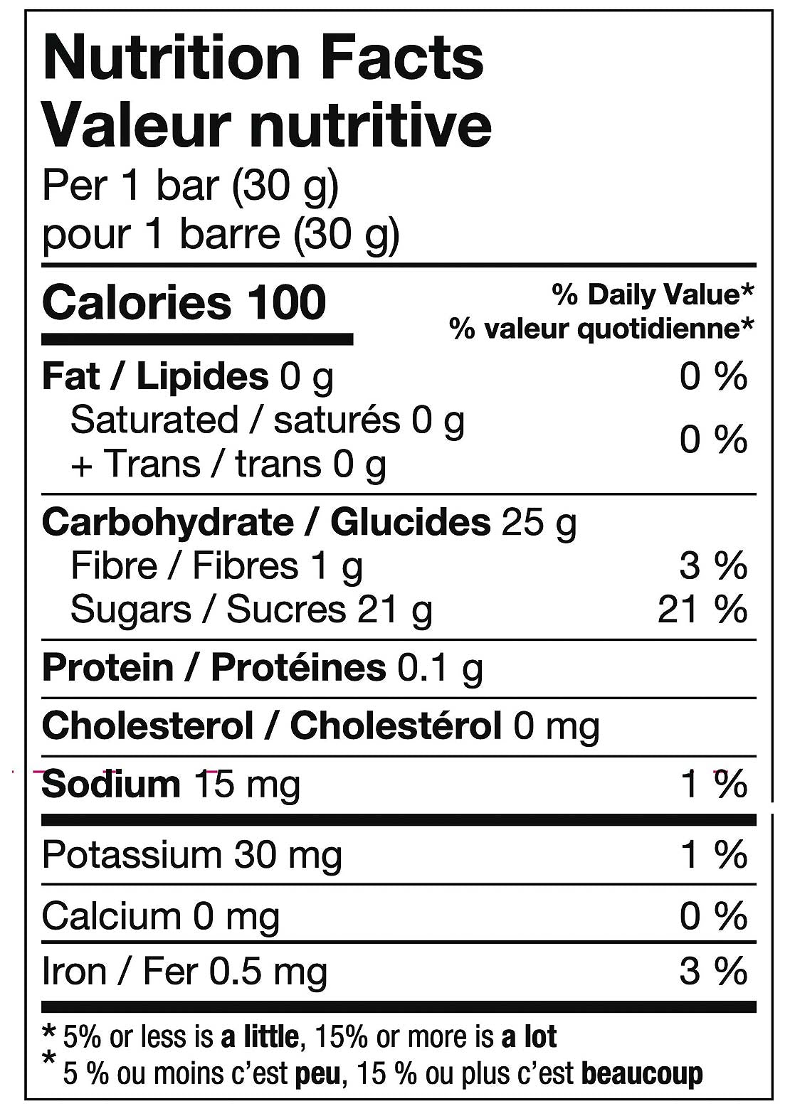 XACT Nutrition Green Apple Energy Bar