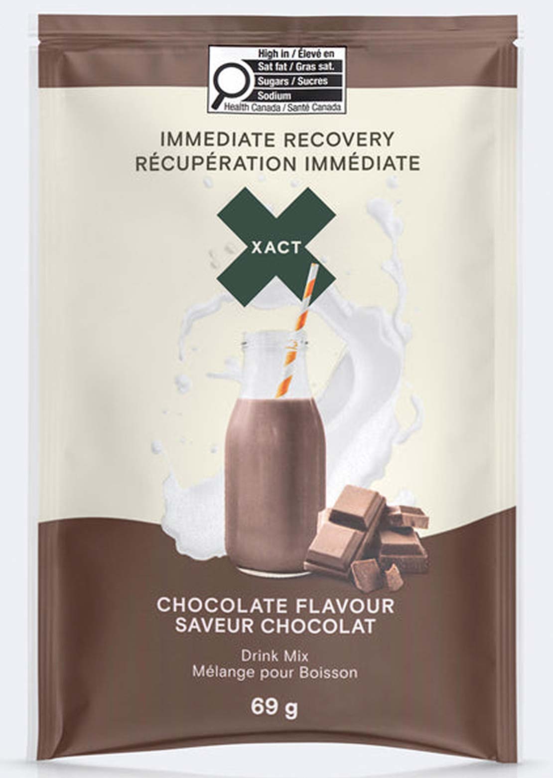 XACT Nutrition Immediate Recovery Chocolate Drink Mix