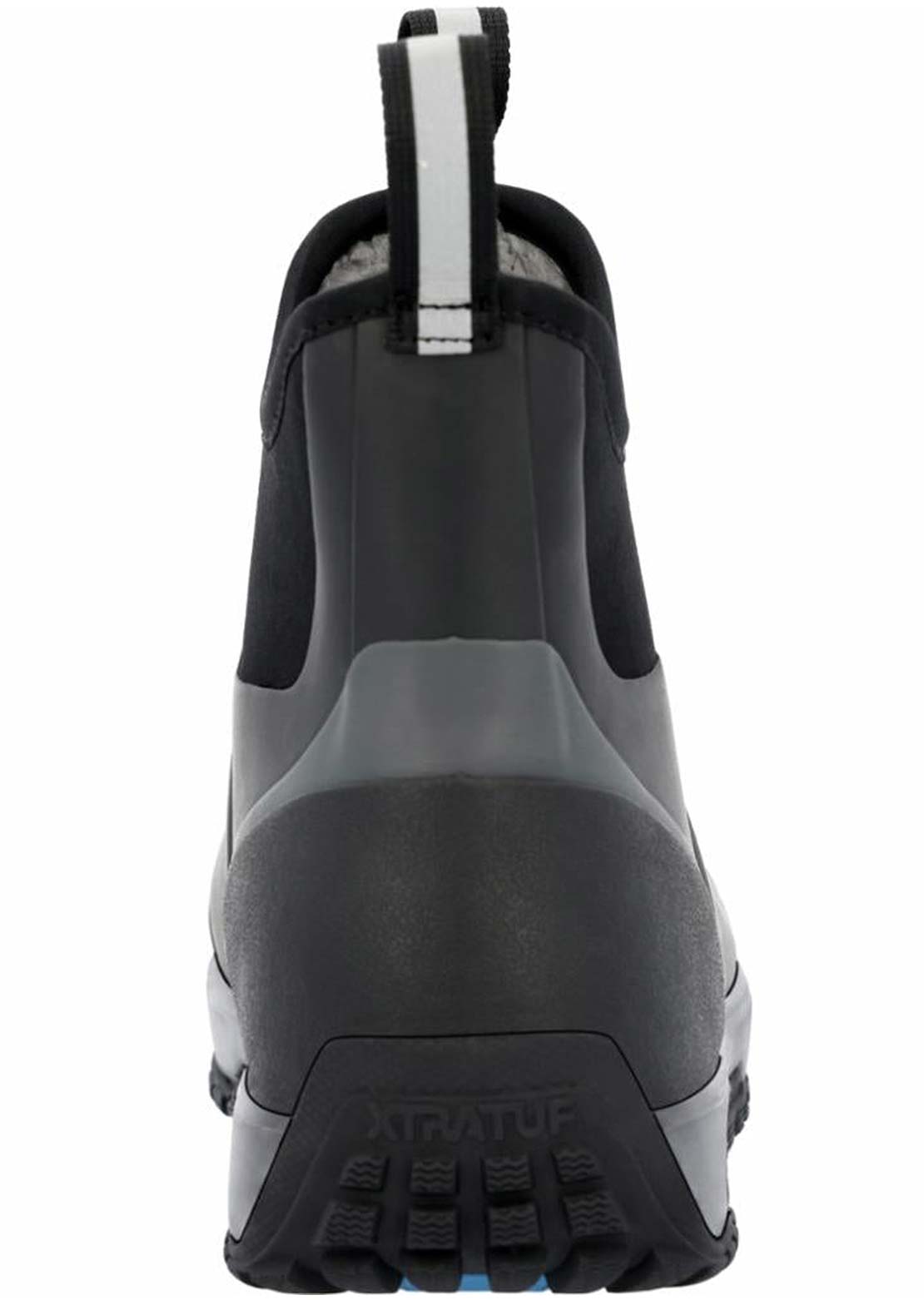 Xtratuf Men's 6" Ankle Deck Ice Rubber Boots Black