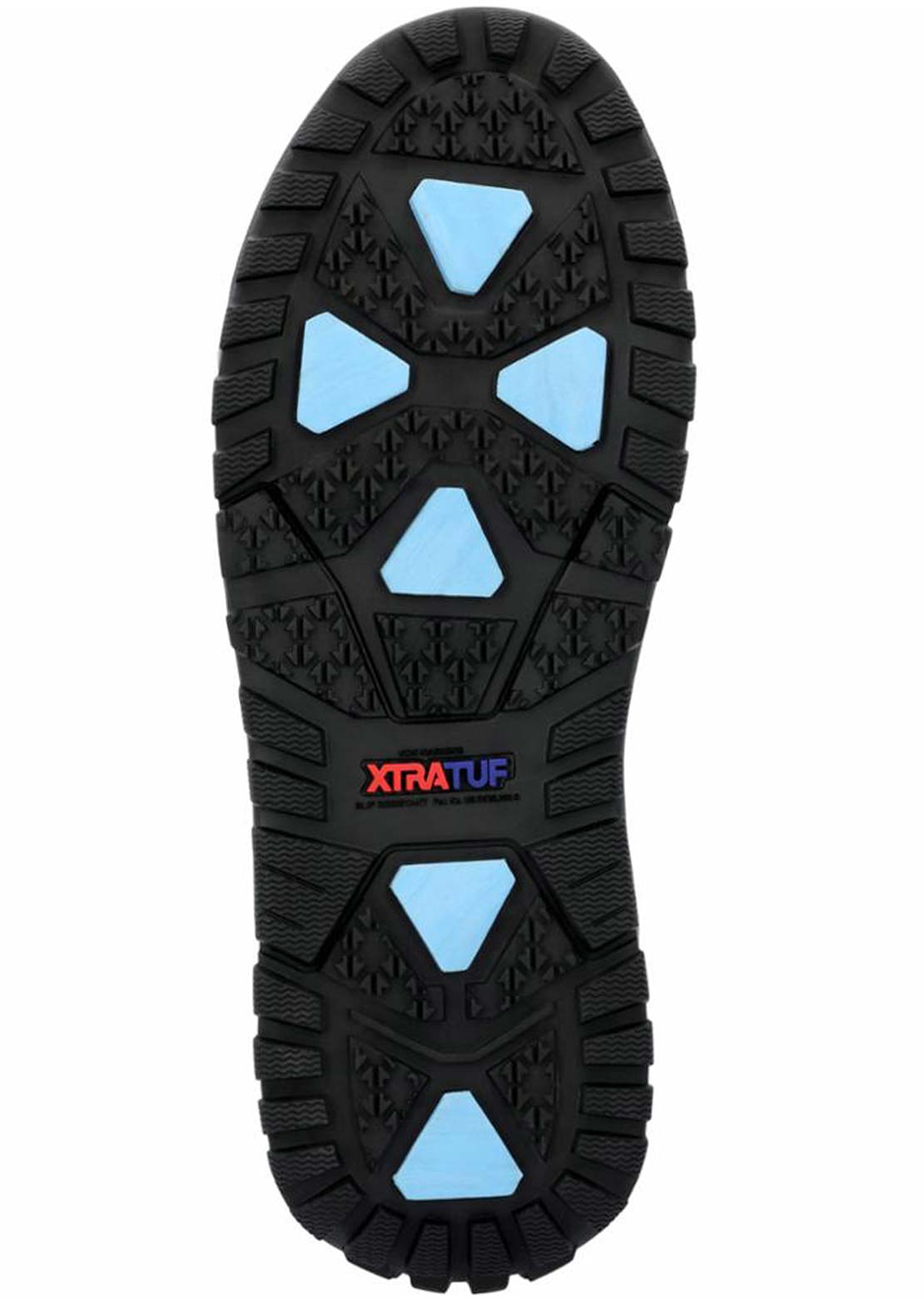 Xtratuf Men's 6" Ankle Deck Ice Rubber Boots Black