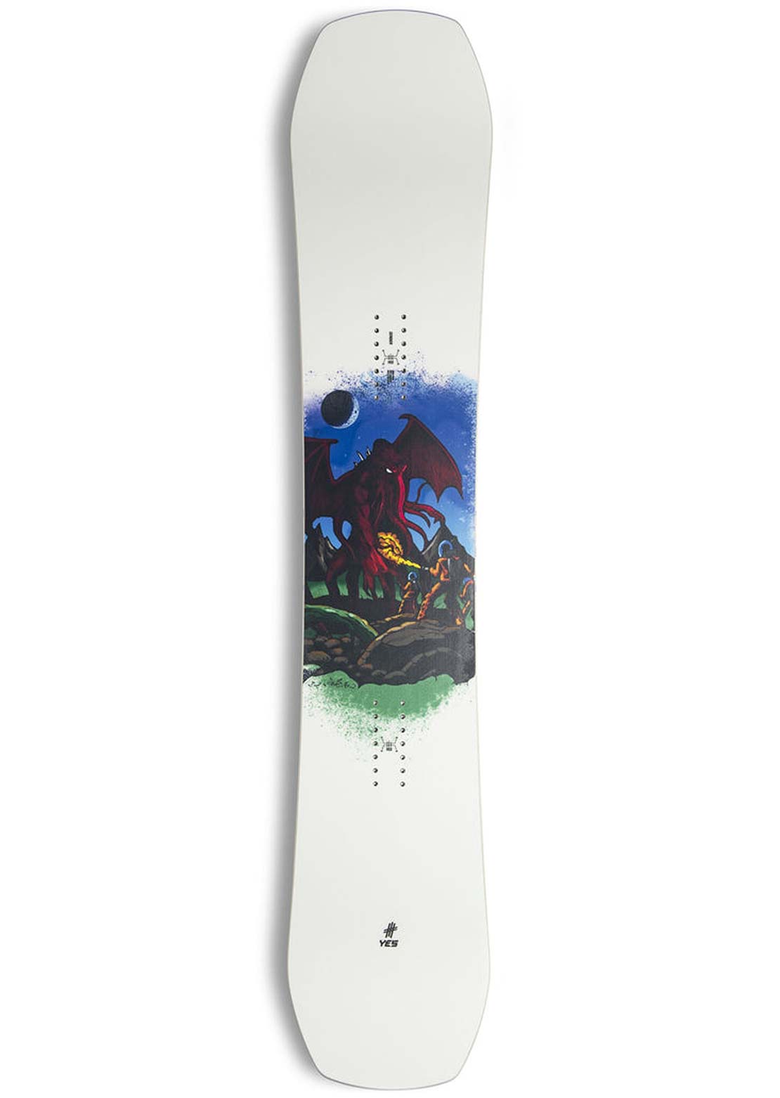 Yes. Men's Sender Snowboard White