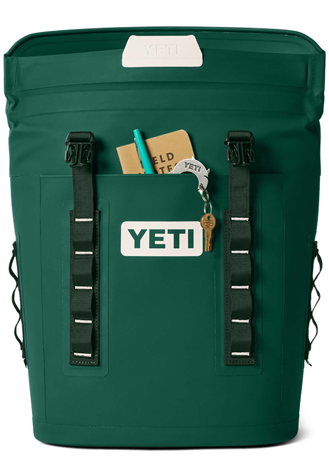 YETI Hopper Backpack M12 Soft Cooler Black Forest Green