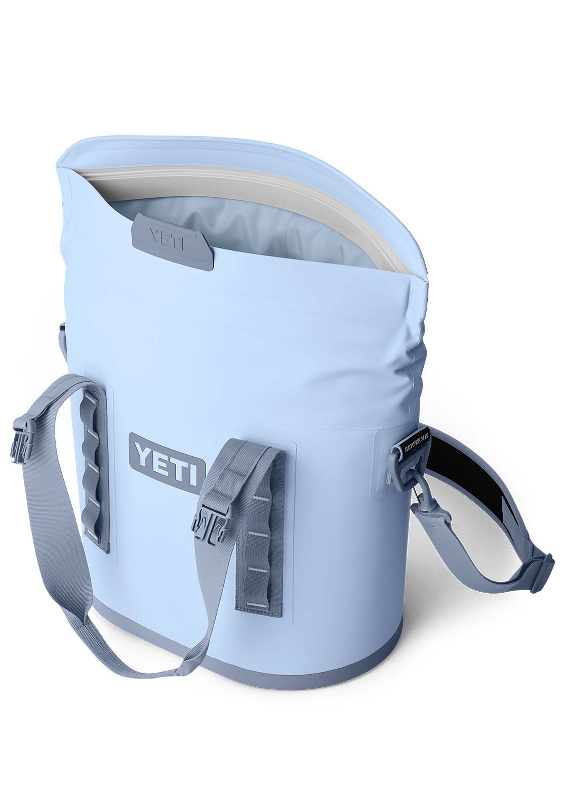 YETI Hopper M15 Soft Cooler Big Sky Blue