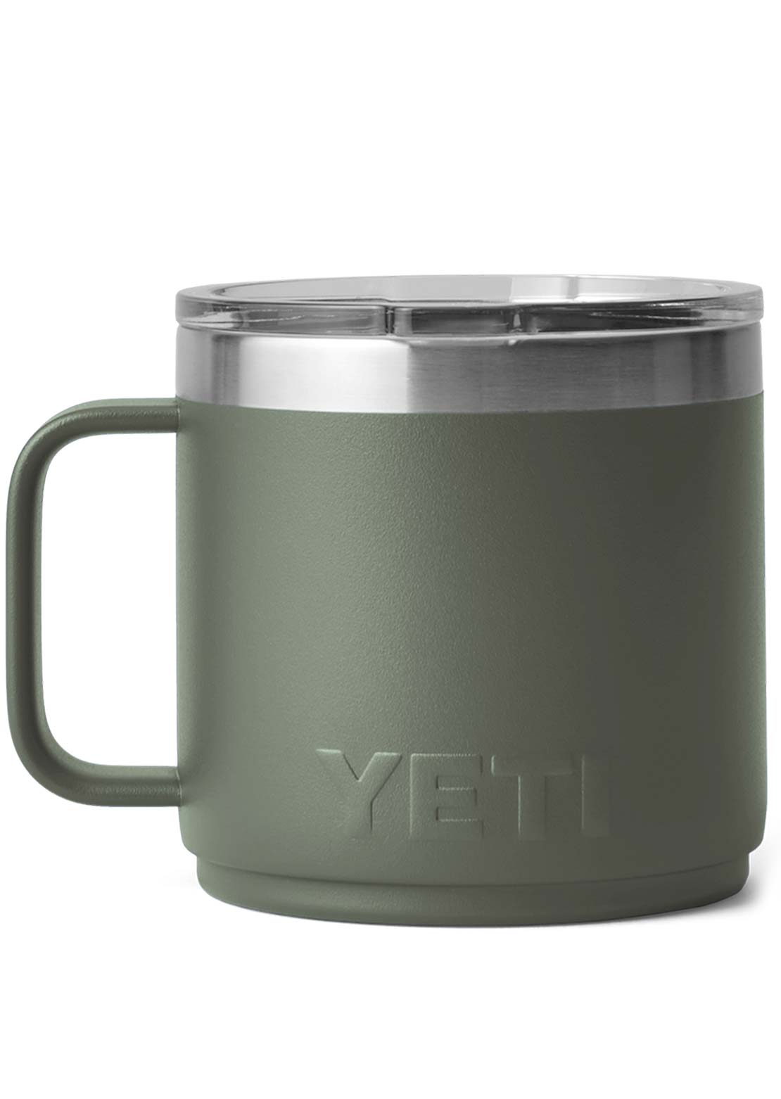 Yeti Rambler 14 Oz Mug 2.0 w/ MagSlider Camp Green
