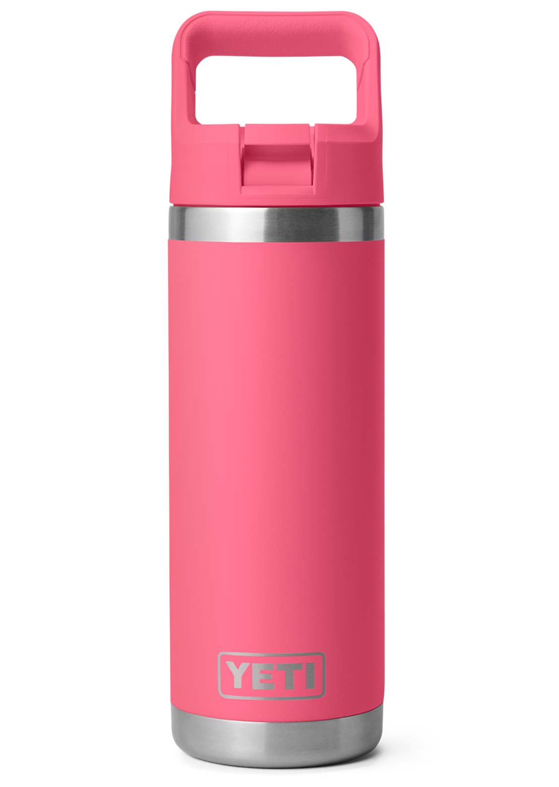 YETI Rambler 18 OZ C Straw Bottle Tropical Pink