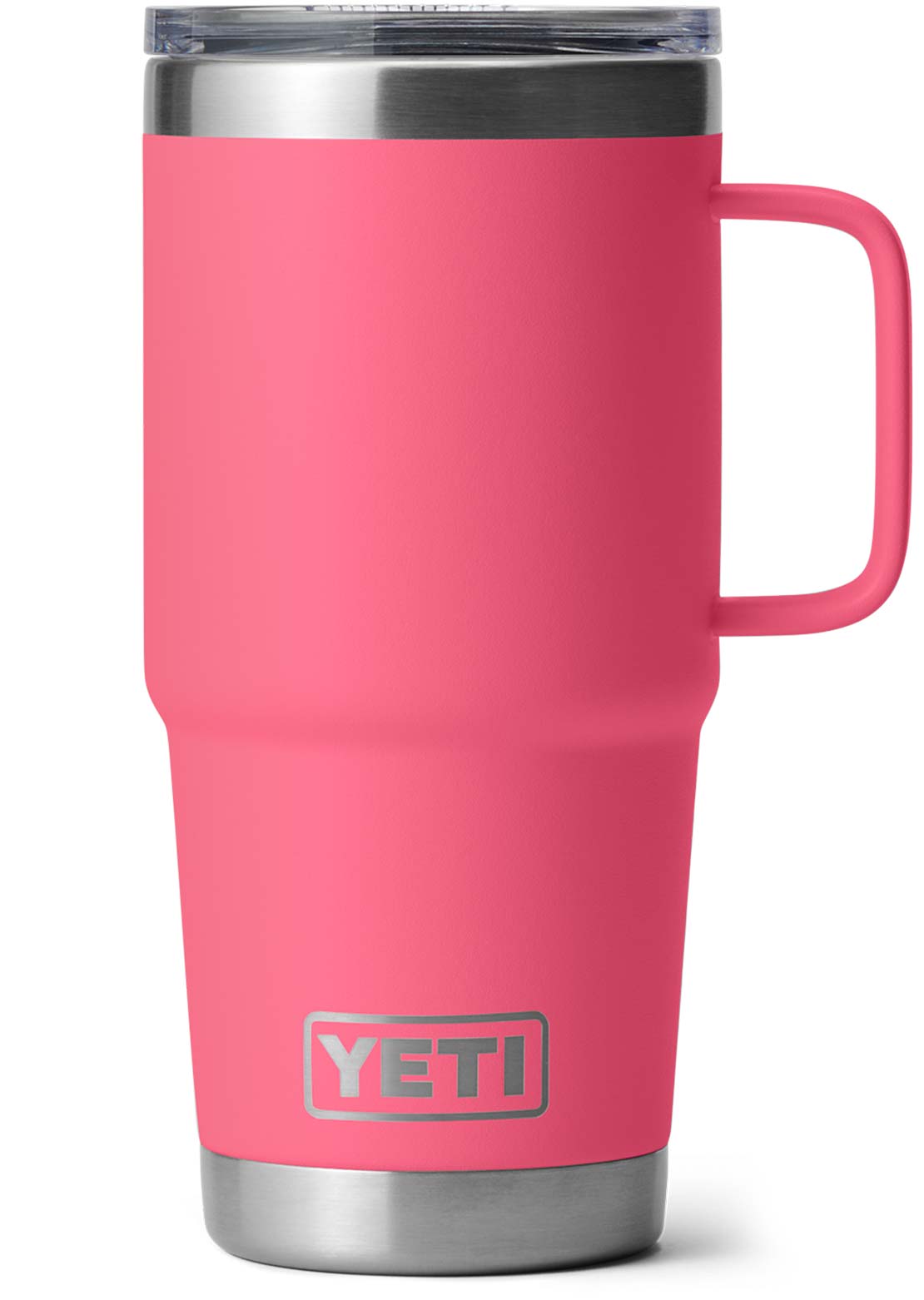 YETI Rambler 20 OZ Travel Mug tropical Pink