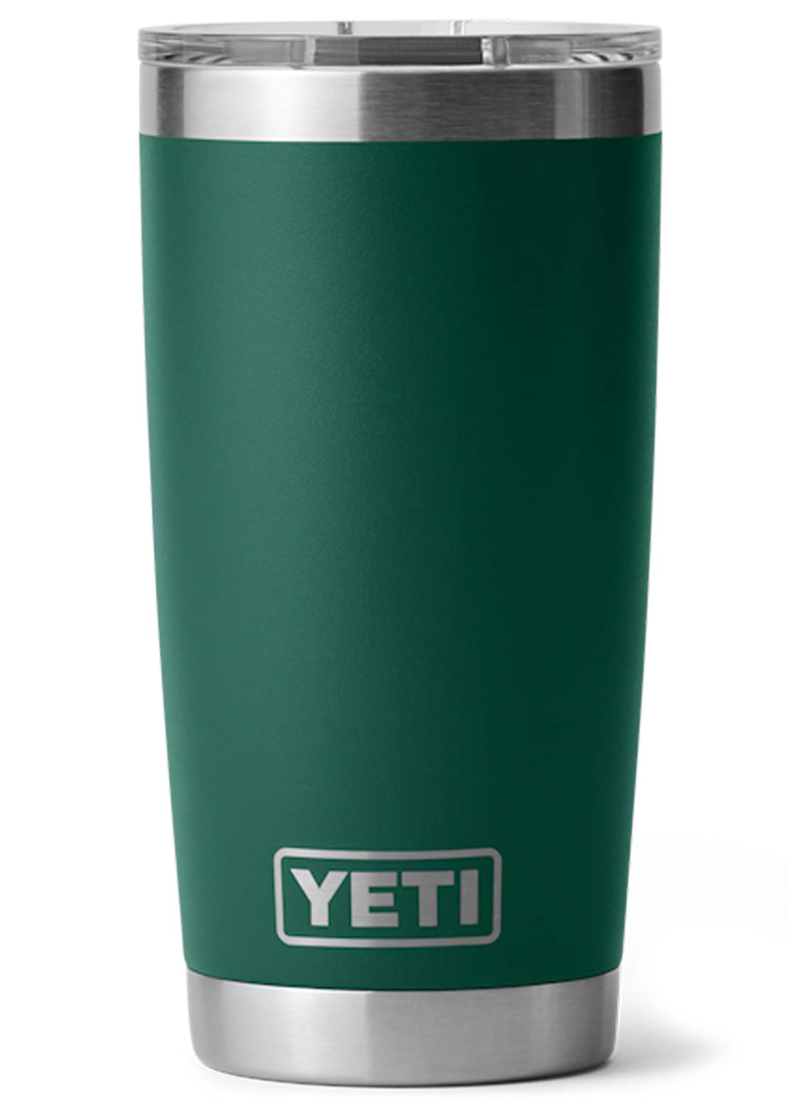 YETI Rambler 20 oz Tumbler Black Forest Green