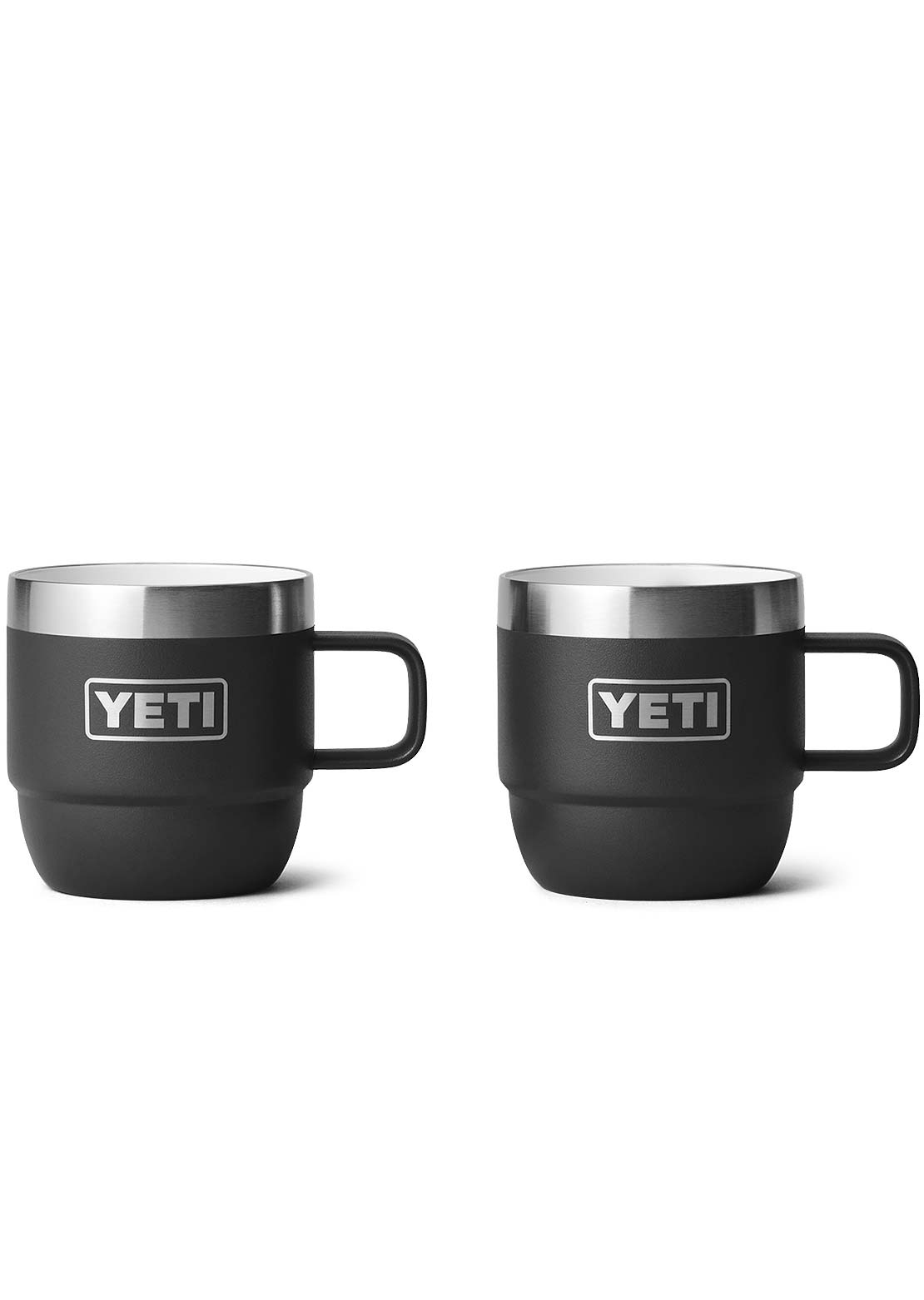 Yeti Rambler 6 Oz Espresso 2Pk Mug Black