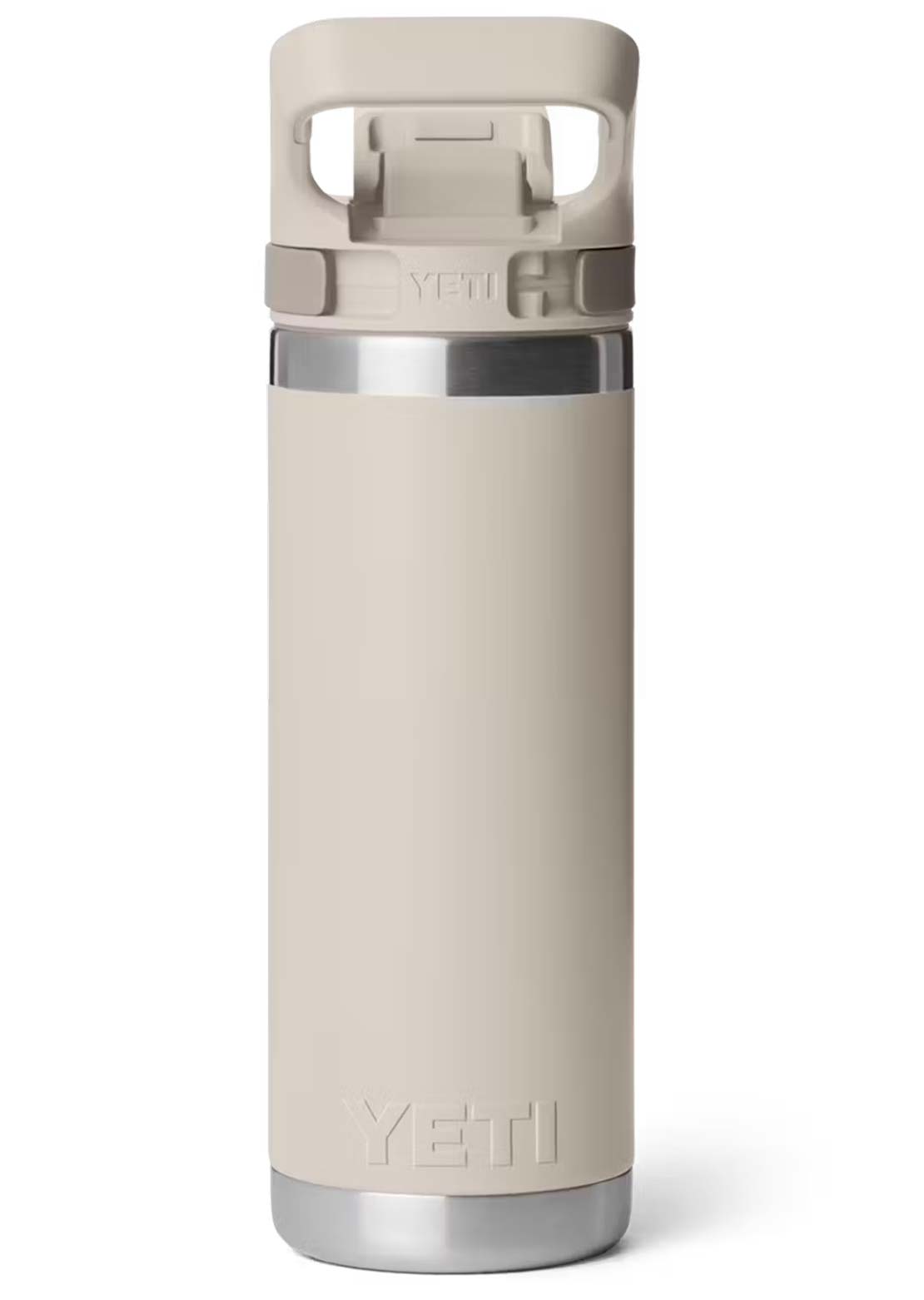 YETI Unisex Rambler 18 oz Bottle Flip Chug Cape Taupe