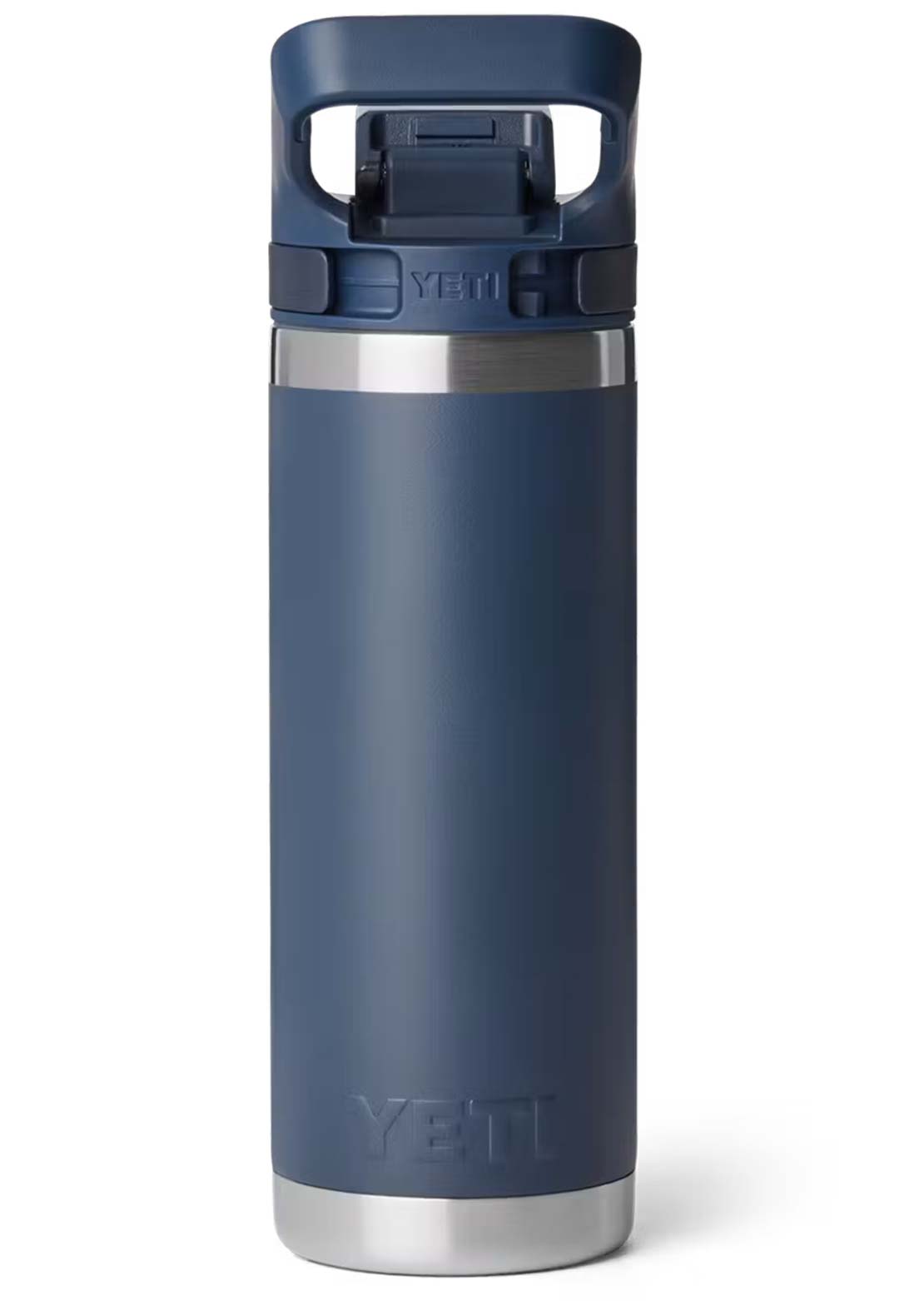 YETI Unisex Rambler 18 oz Bottle Flip Chug Navy