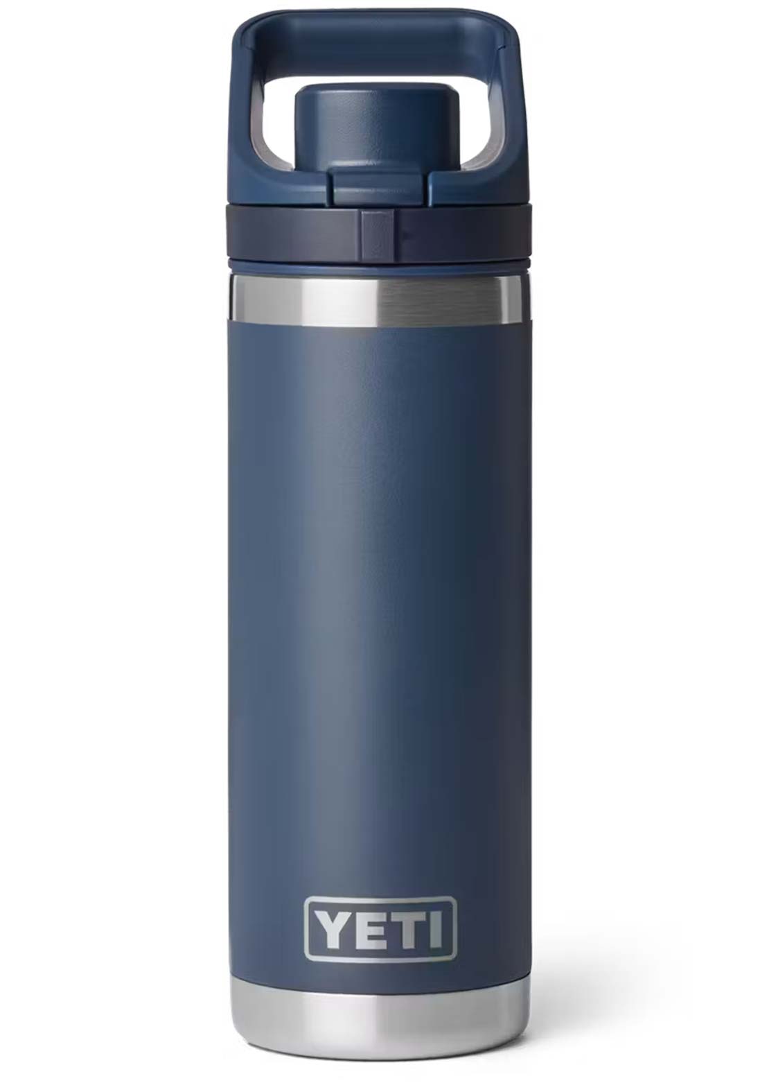 YETI Unisex Rambler 18 oz Bottle Flip Chug Navy