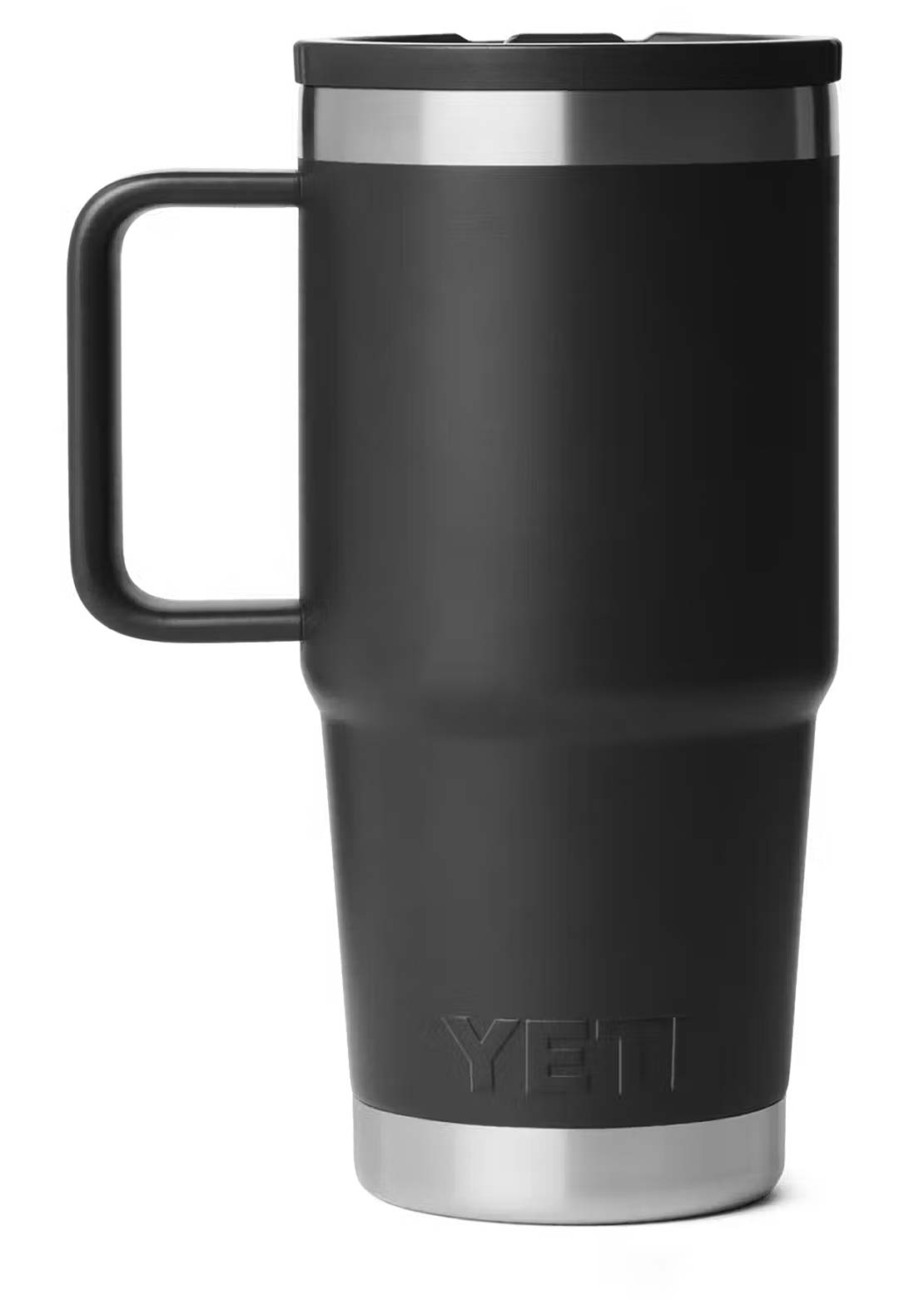 YETI Unisex Rambler 20 oz Travel Straw Mug Black