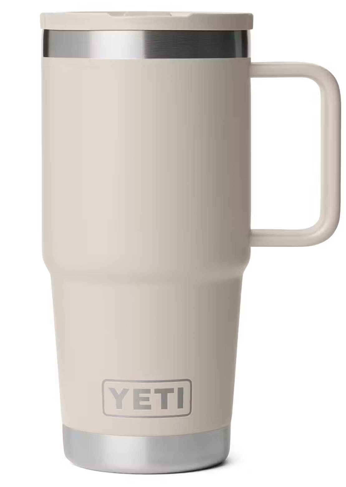 YETI Unisex Rambler 20 oz Travel Straw Mug Cape Taupe