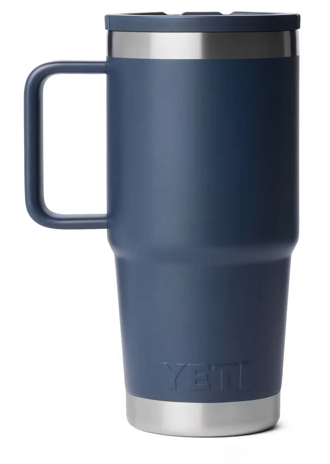 YETI Unisex Rambler 20 oz Travel Straw Mug Navy