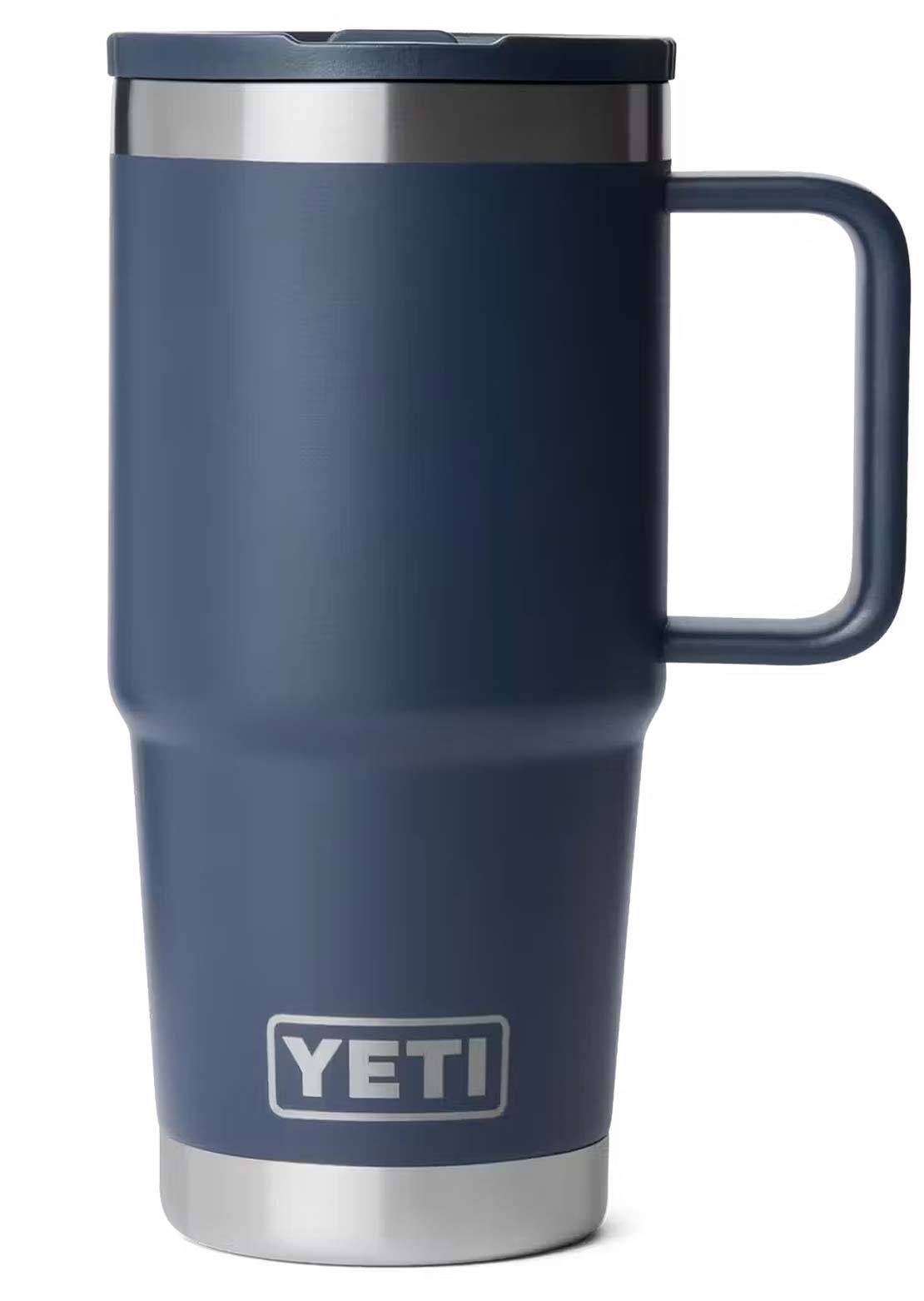 YETI Unisex Rambler 20 oz Travel Straw Mug Navy