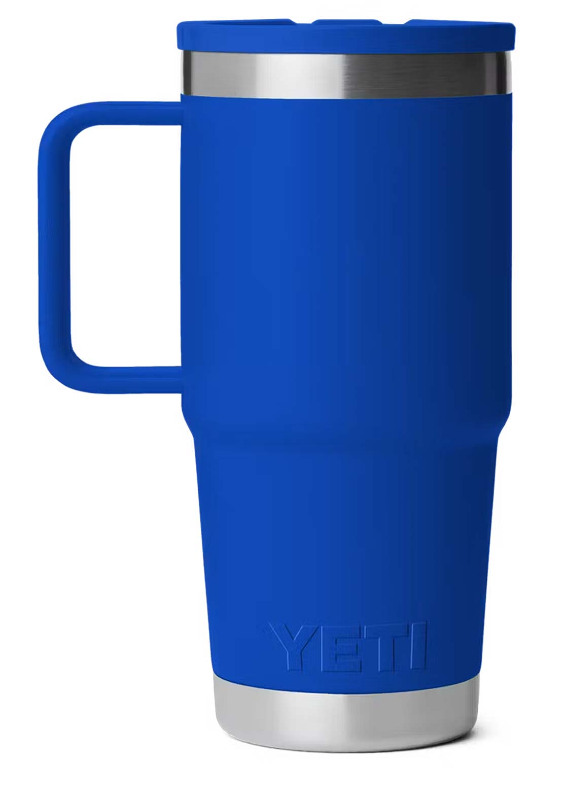 YETI Unisex Rambler 20 oz Travel Straw Mug Royal Blue