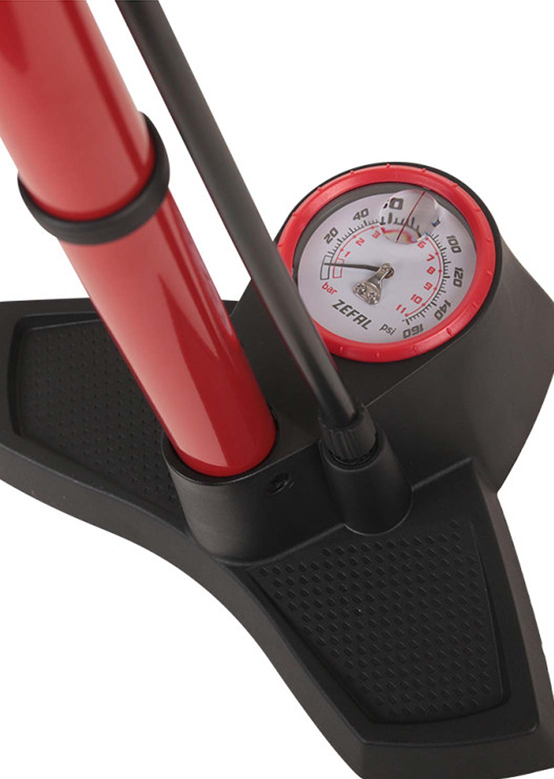 Zefal Profil Max FP30 Z-switch 160psi Floor Pump Red