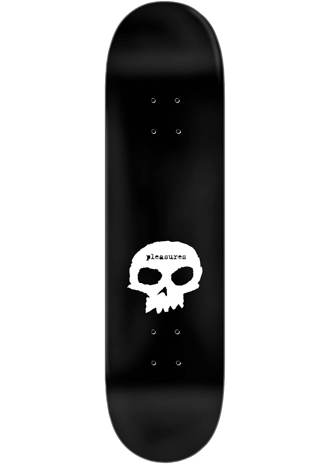 ZERO X Pleasures 3 Skull Skateboard Deck