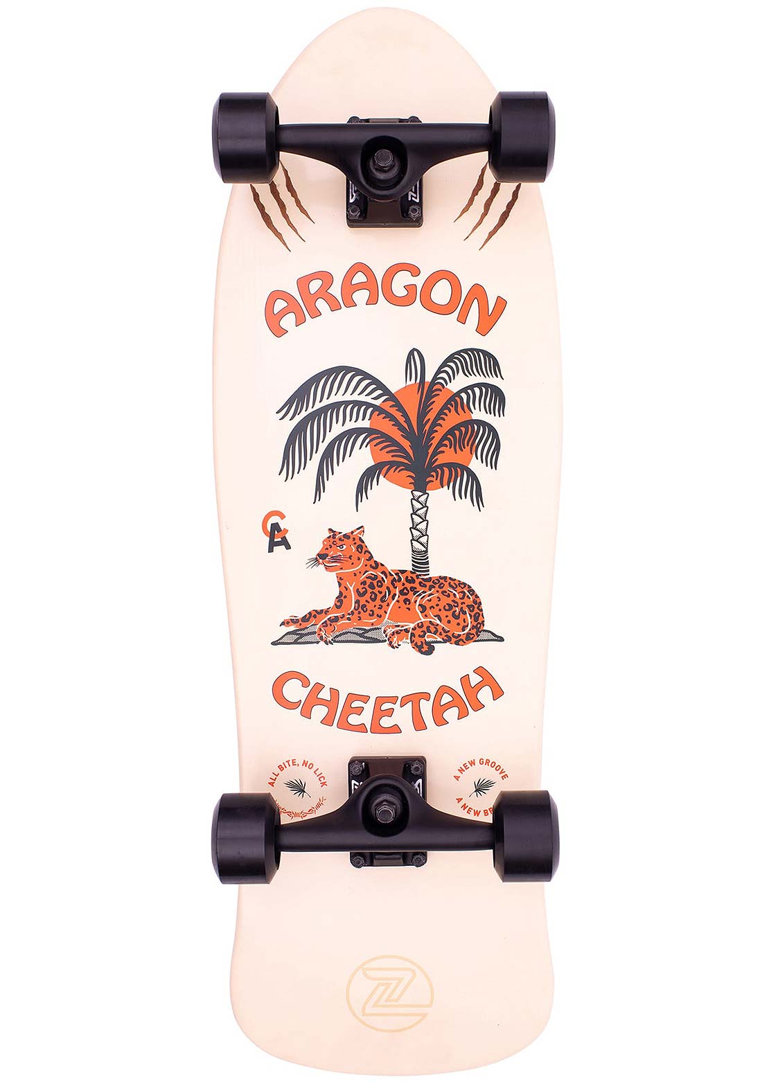 Zflex 80S Frog Aragon Cheetah Complete Skateboard