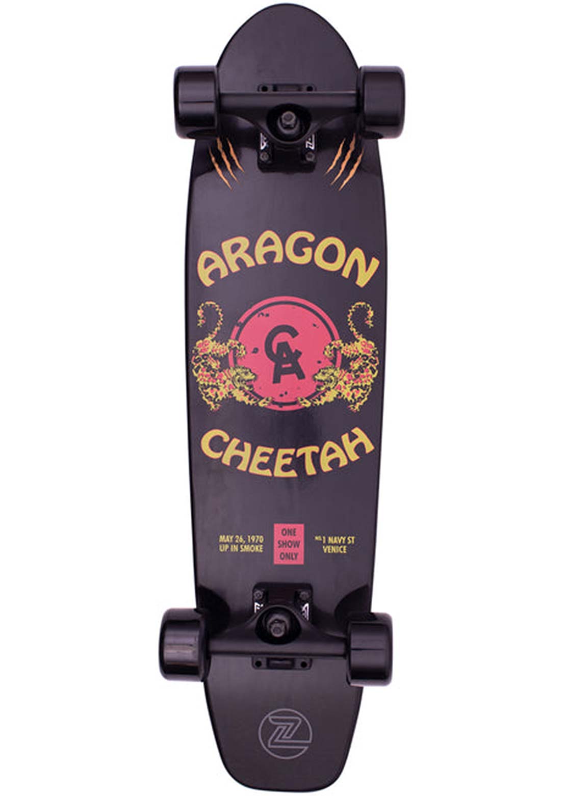 Zflex Cruiser Aragon Cheeta Complete Skateboard